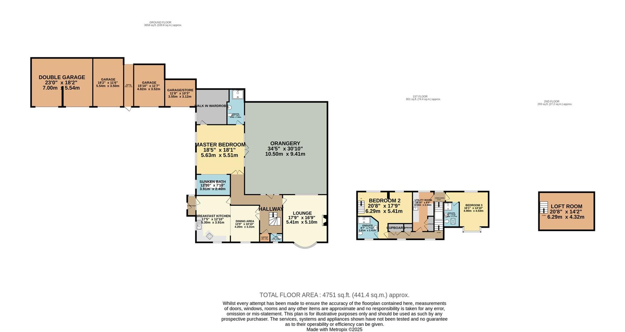 The Byres Newlands Road, Scarborough floorplan