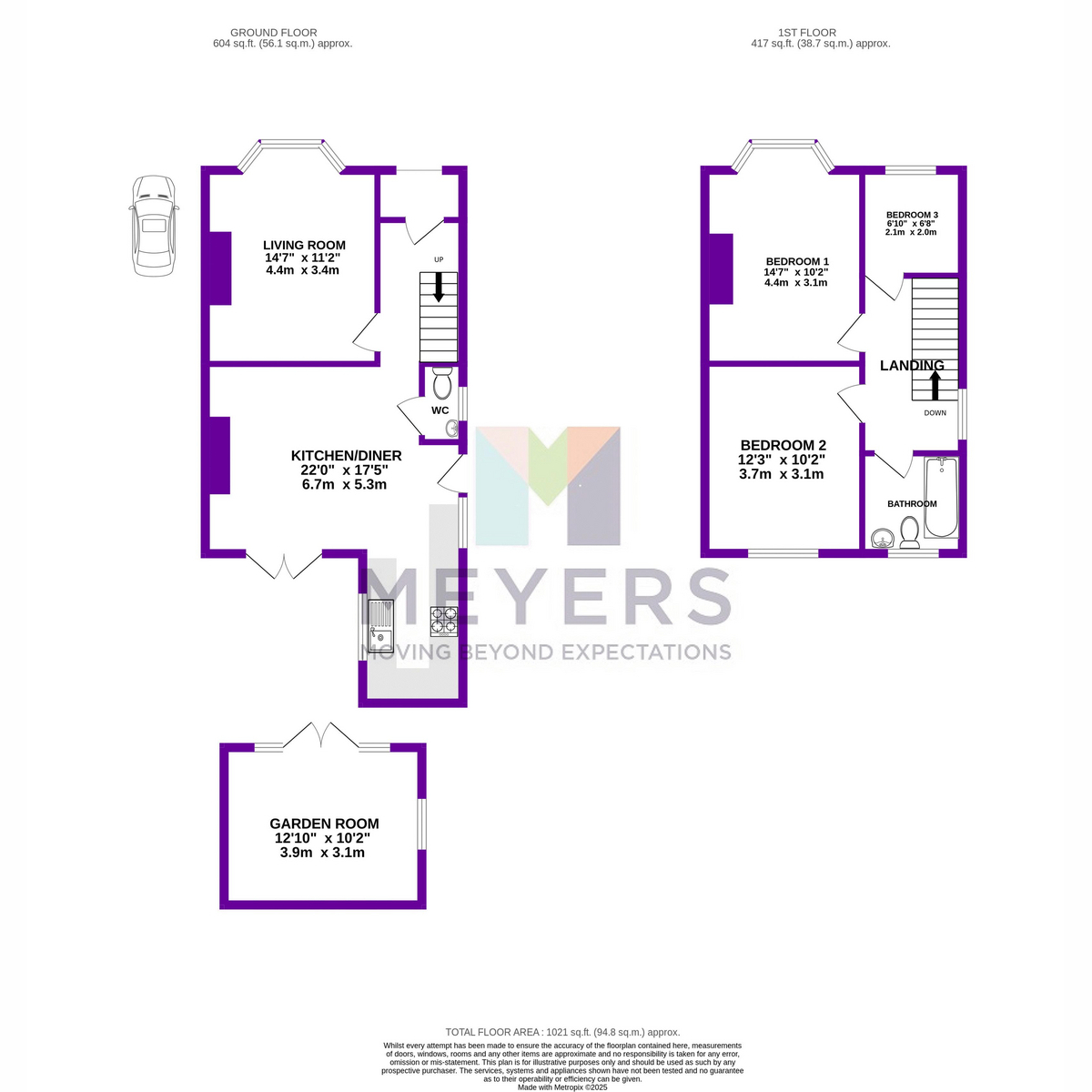 Heytesbury Road, Bournemouth, BH6 5 floorplan