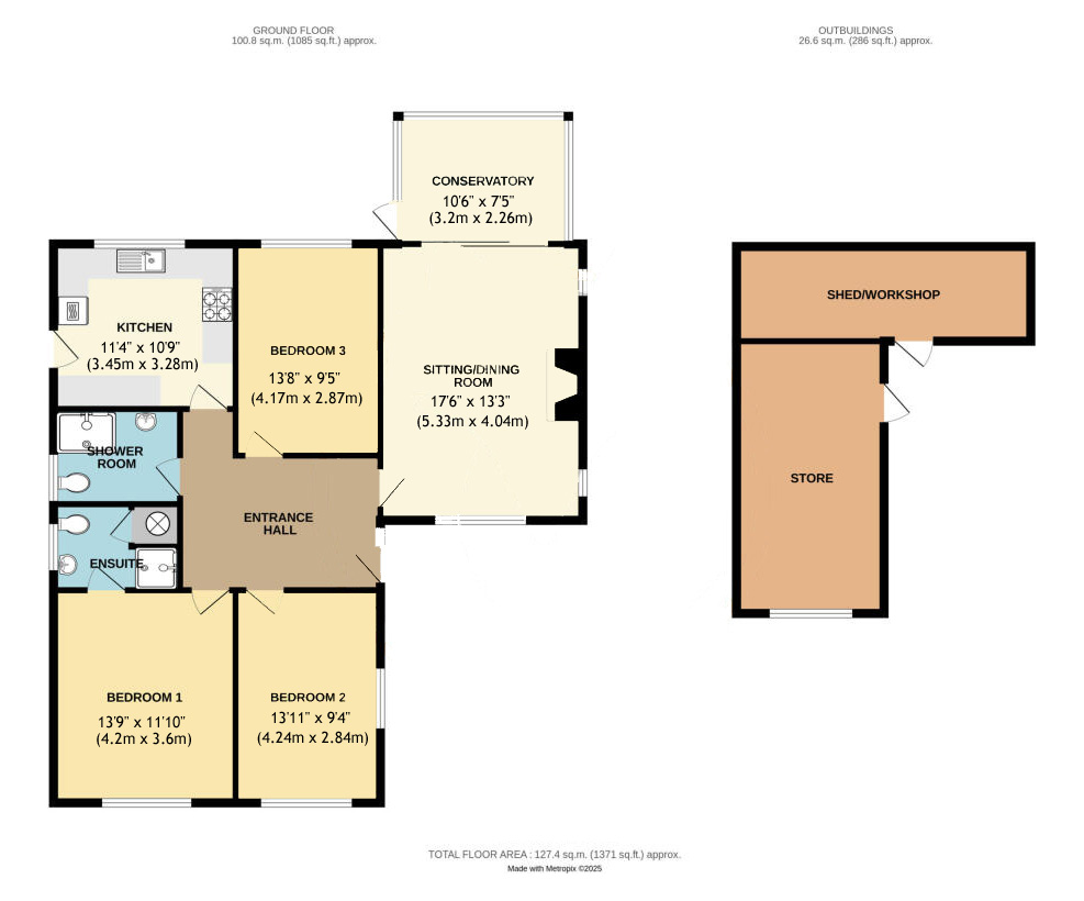 Wind In The Willows,, Sway Road, New Milton floorplan