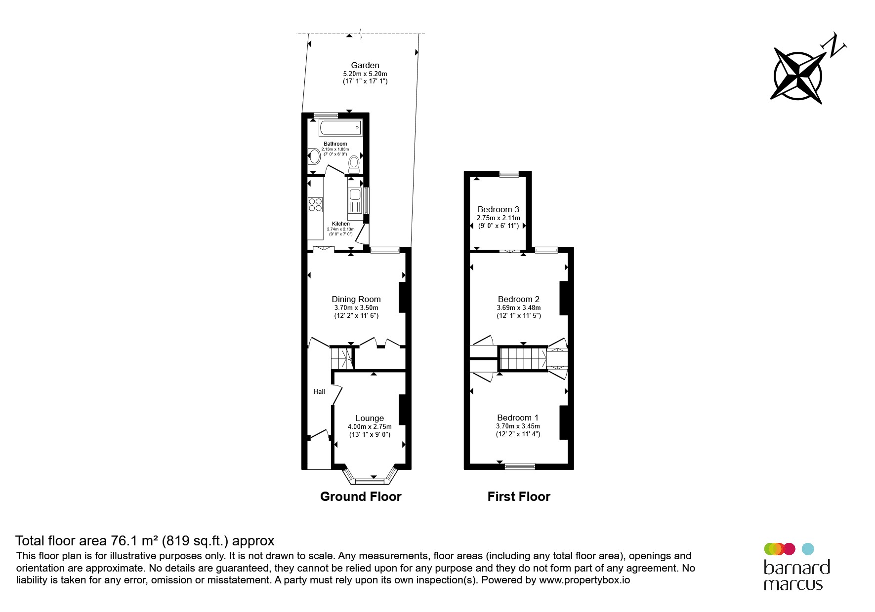 51, Hastings Road, Croydon floorplan