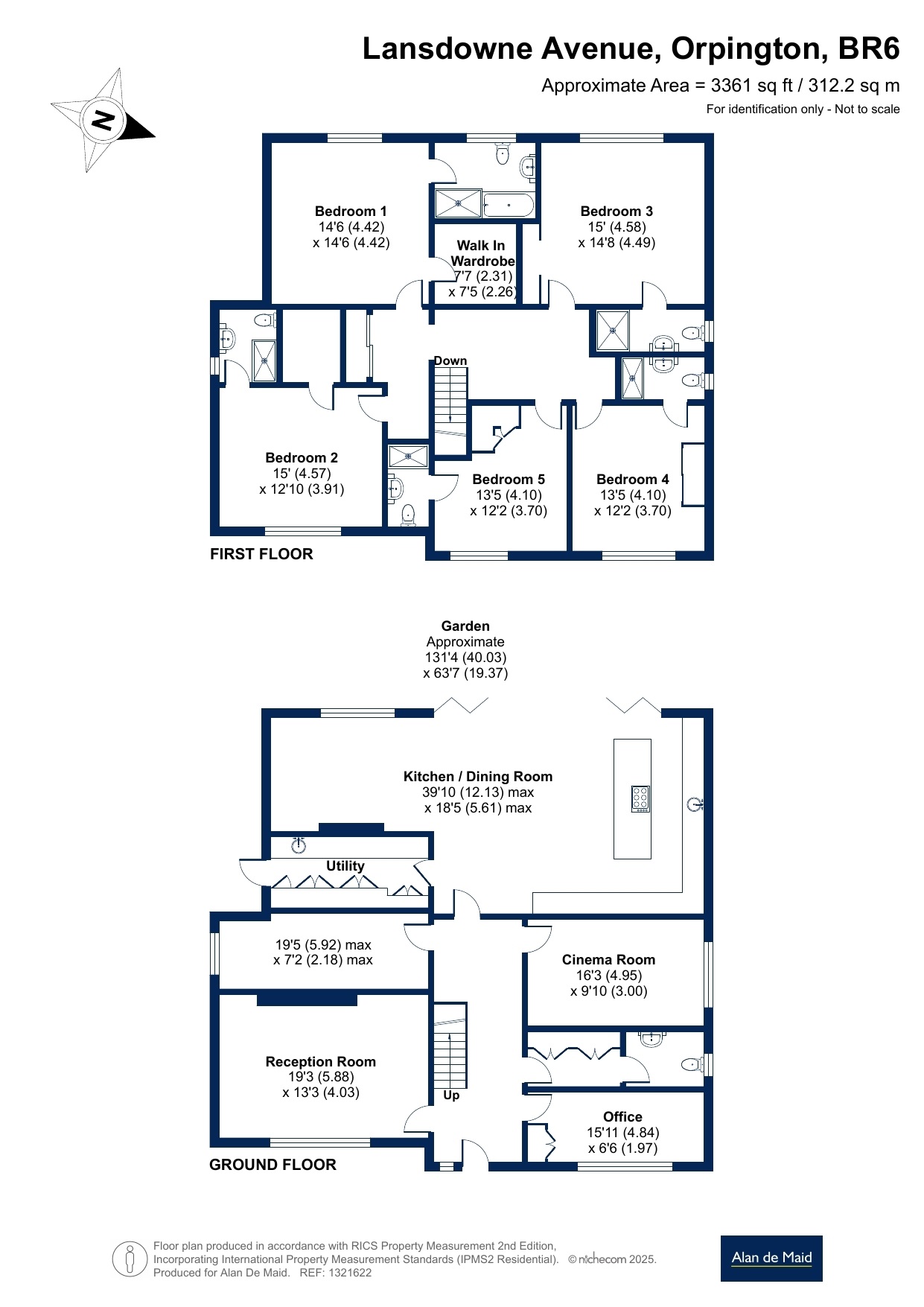 Lansdowne Avenue, Orpington floorplan