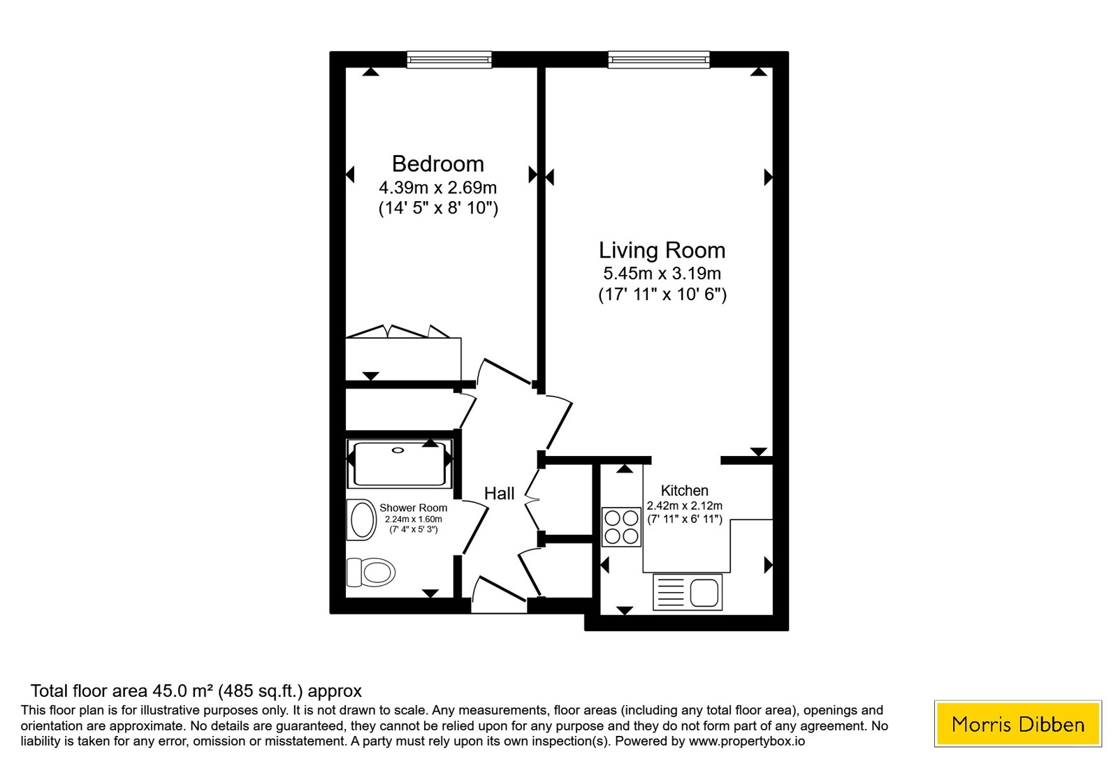 Sherwood Close, Hampshire floorplan
