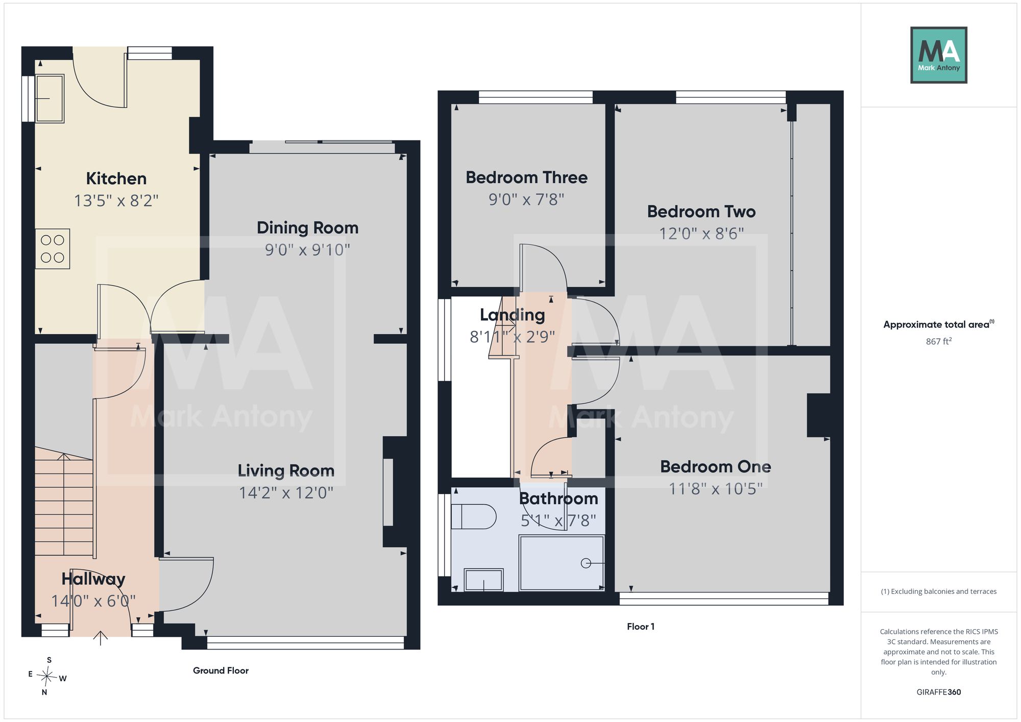 4 Bishopdale Drive, Prescot floorplan