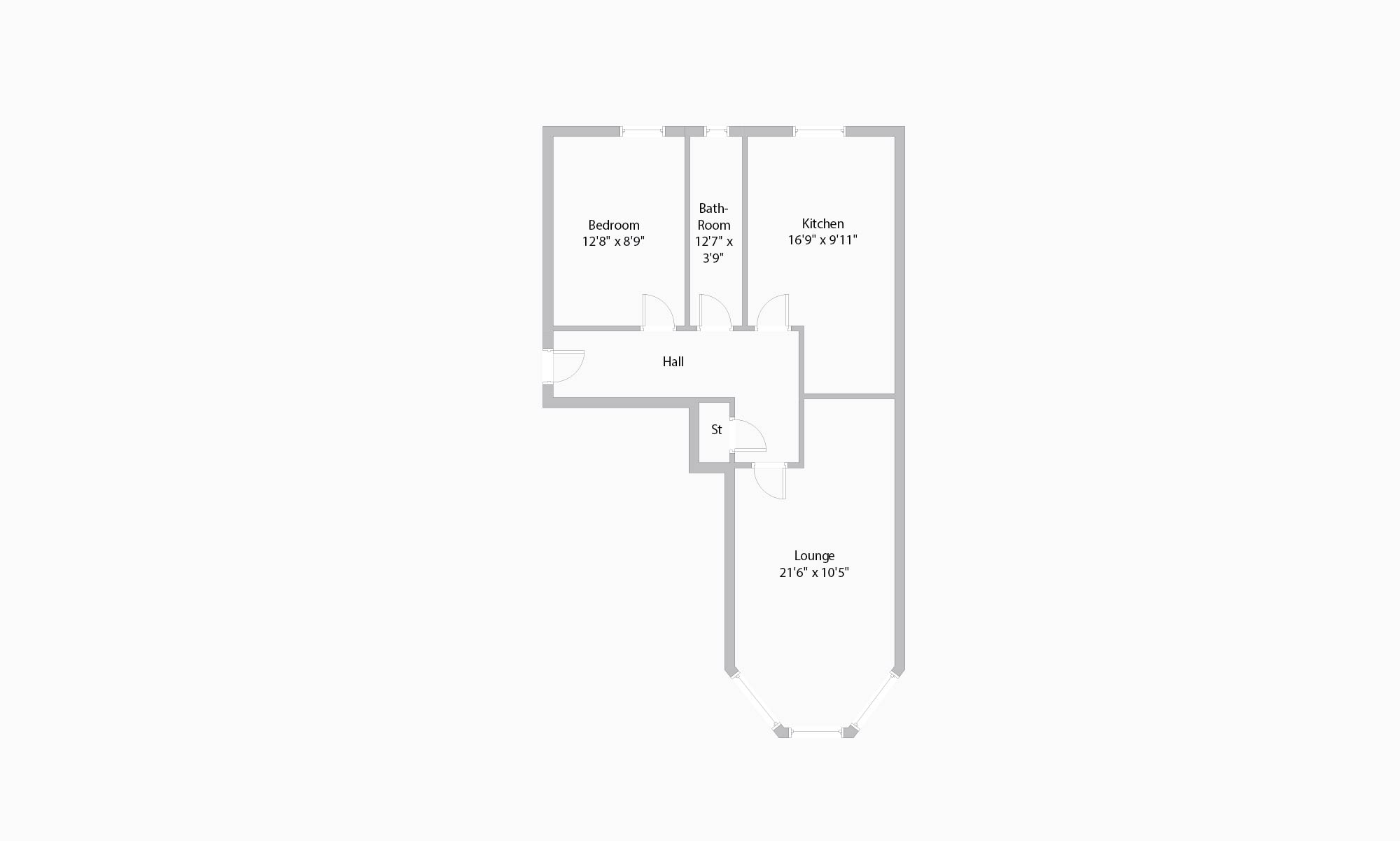 1 Bedrooms Flat for sale in Thornwood Avenue, Flat 3/1, Thornwood, Glasgow G11