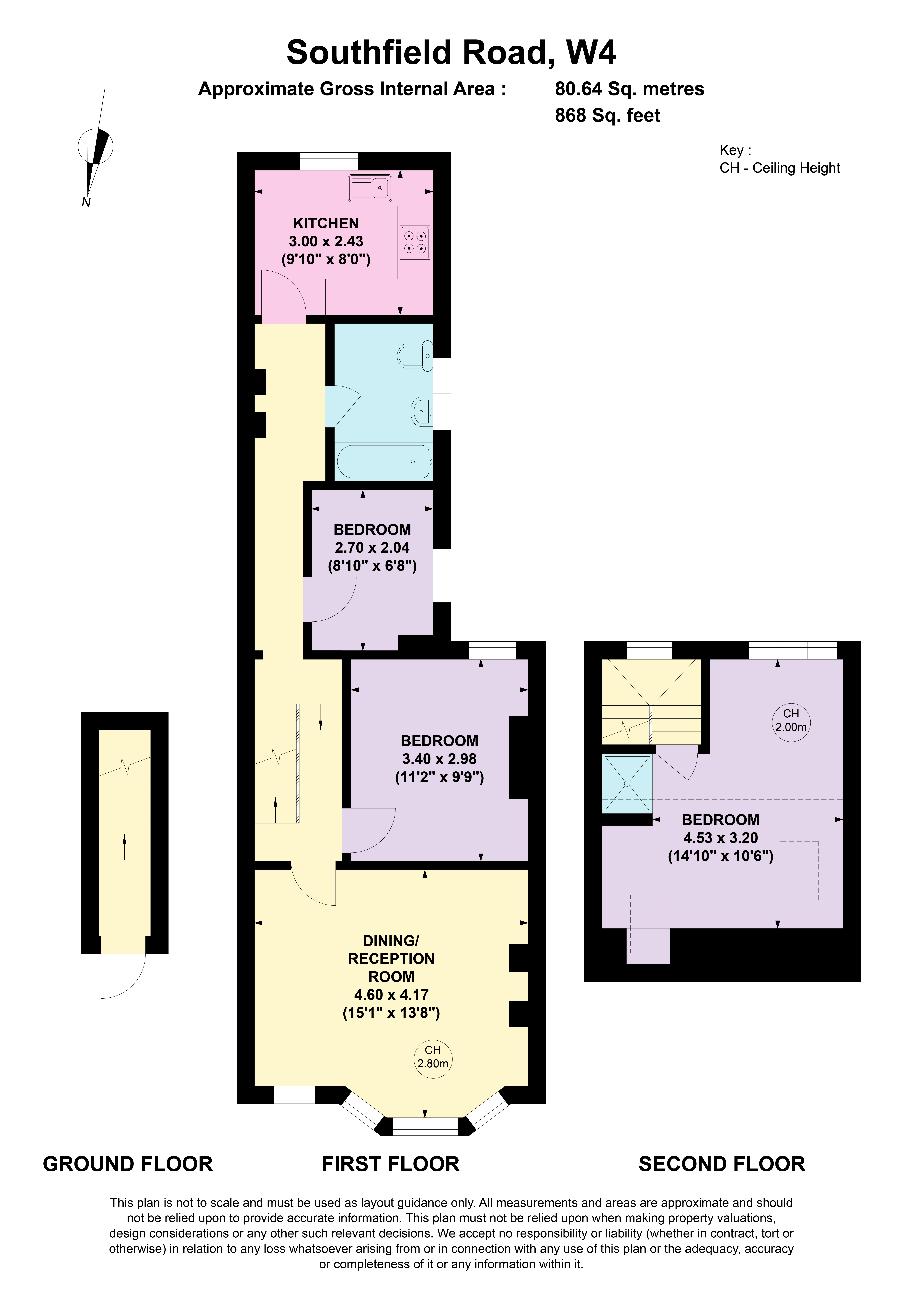 Southfield Road, London floorplan