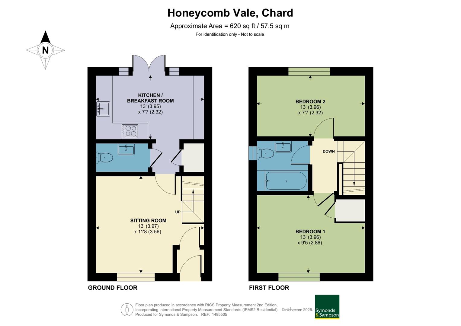 25, Honeycomb Vale, Chard floorplan