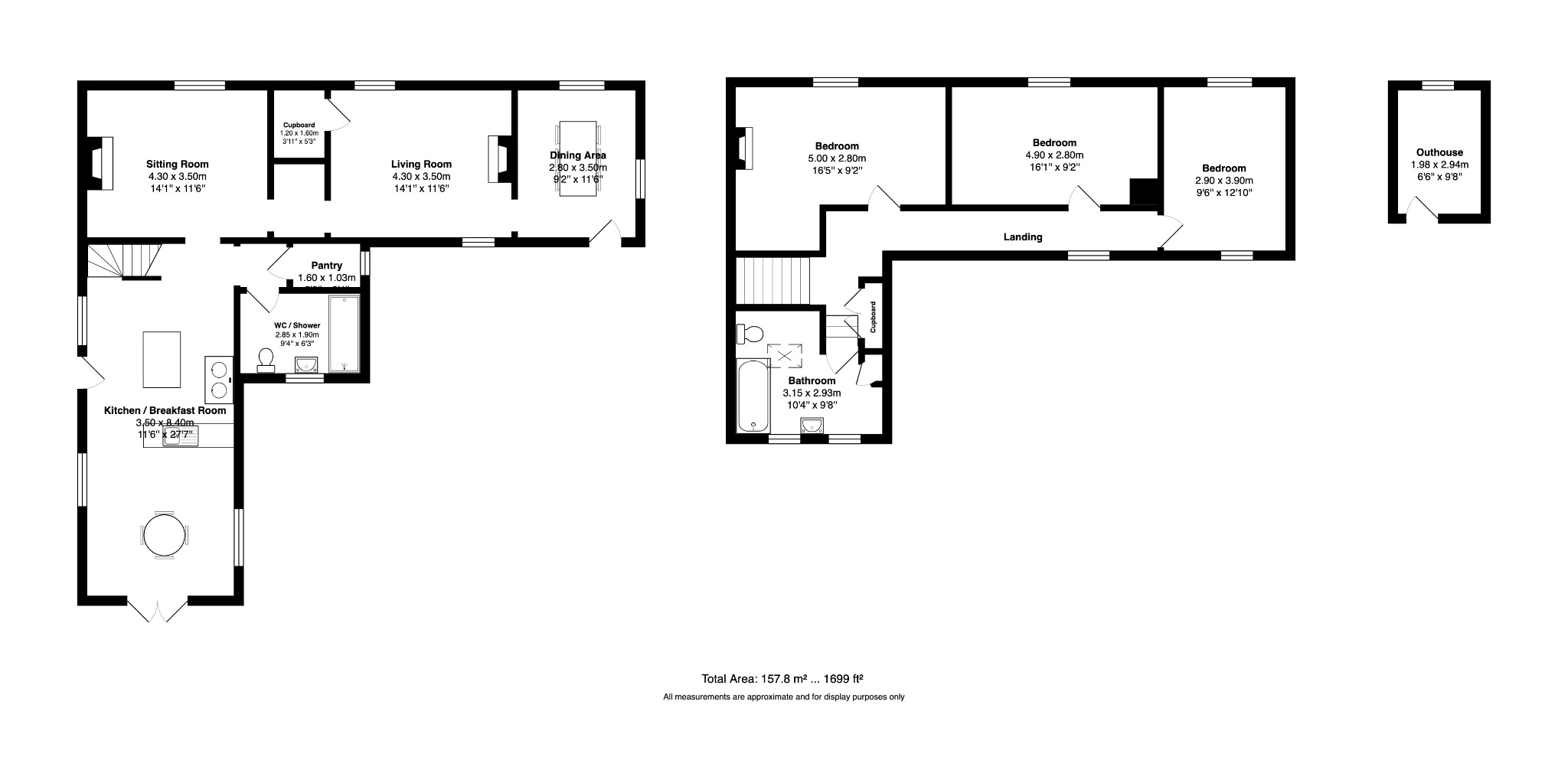 September Cottage, Post Office Lane, Norwich floorplan