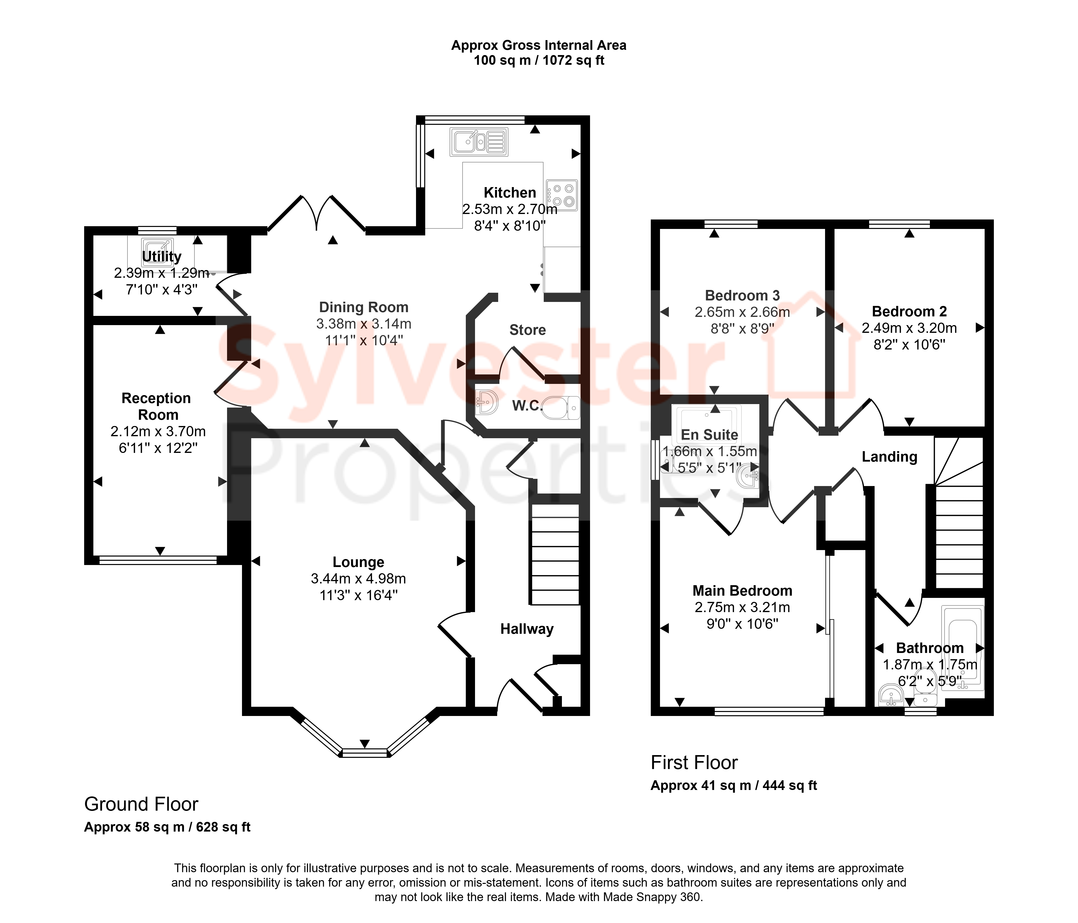 116, Orchard Grove, Stanley floorplan
