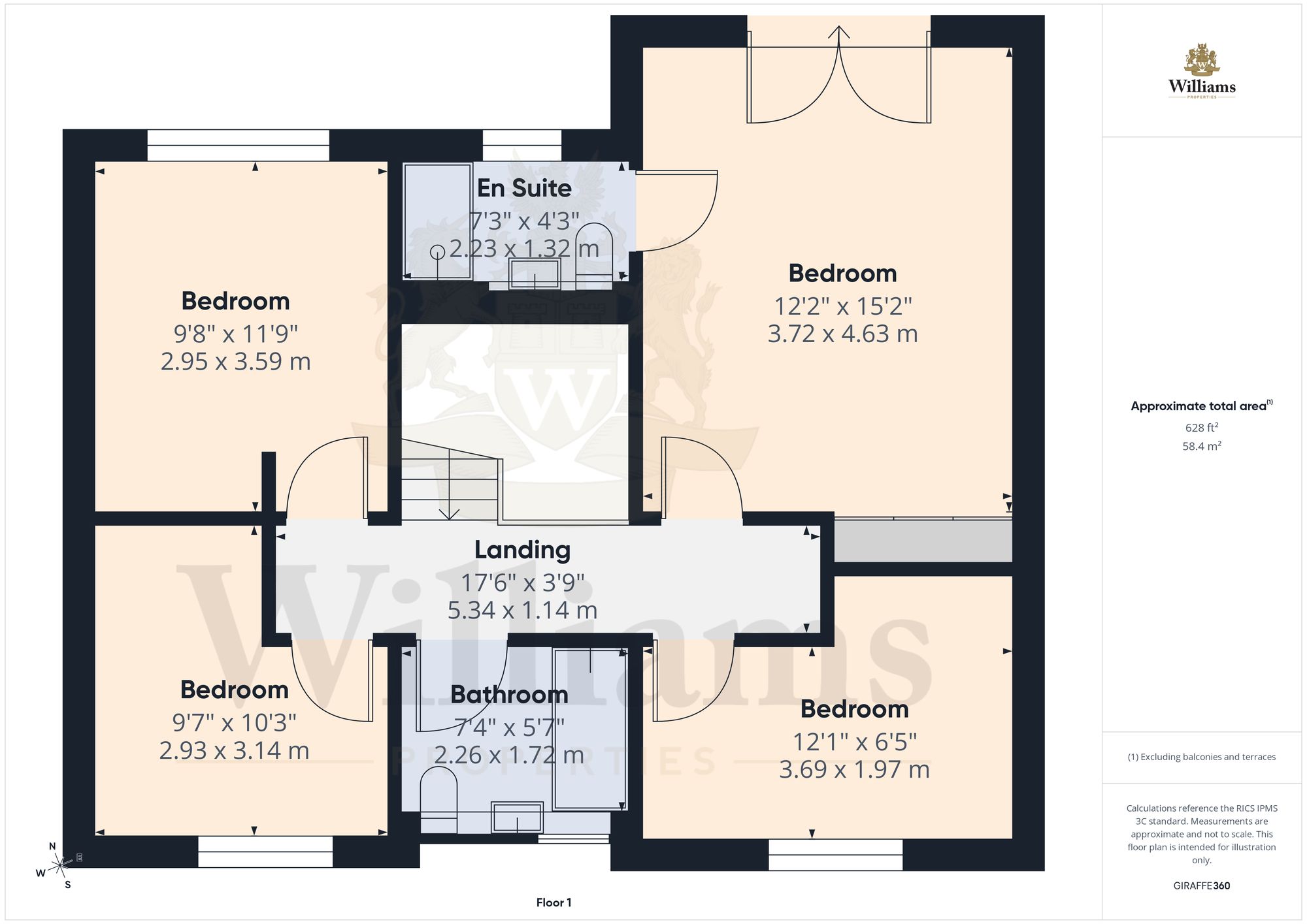 1 Stag Row, Aylesbury floorplan