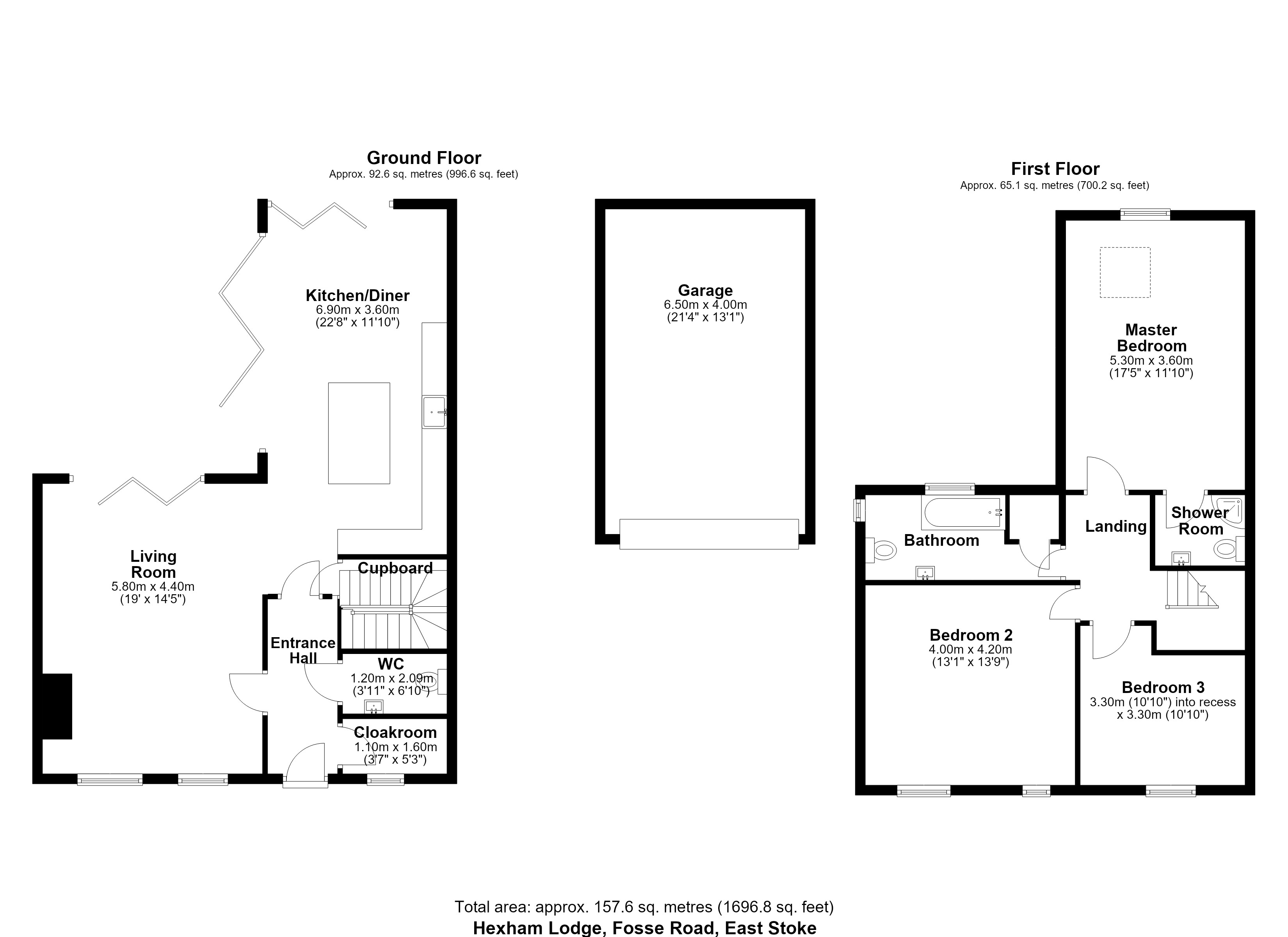 Fosse Road, Newark floorplan