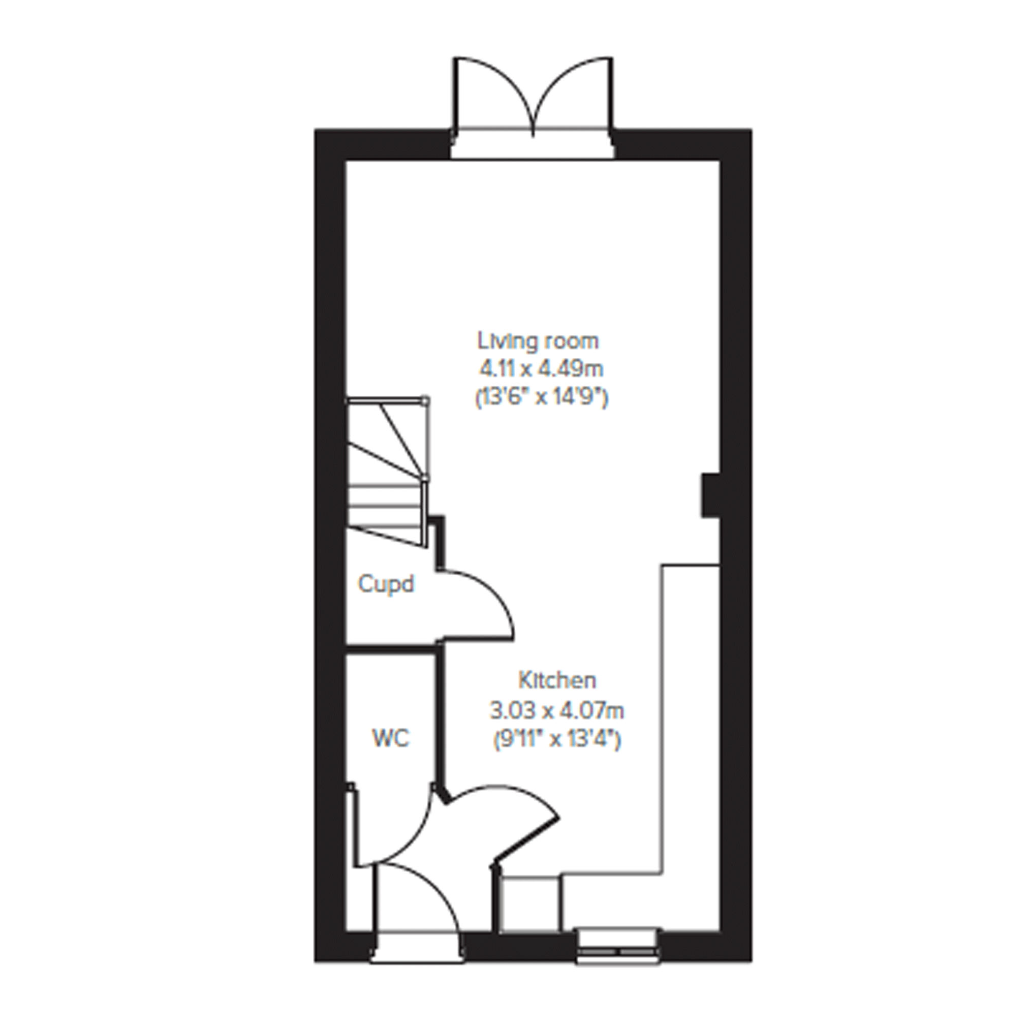 83, Salisbury Road, Shaftesbury floorplan