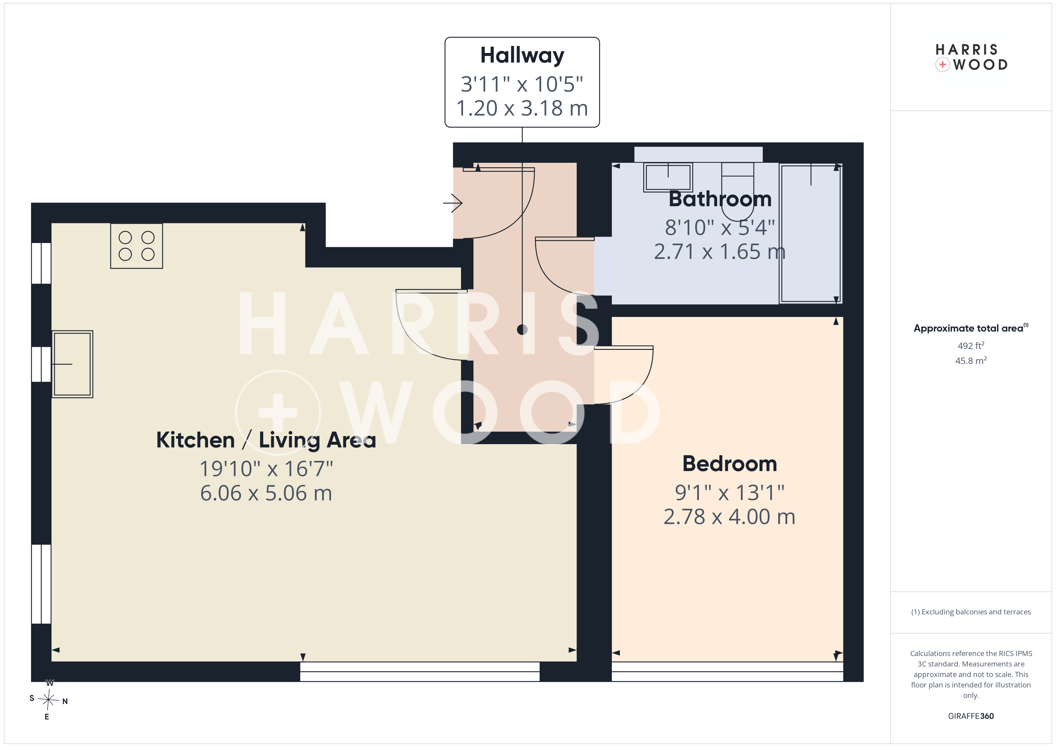 Flat 20, Dugard House,, Moss Road, Colchester floorplan