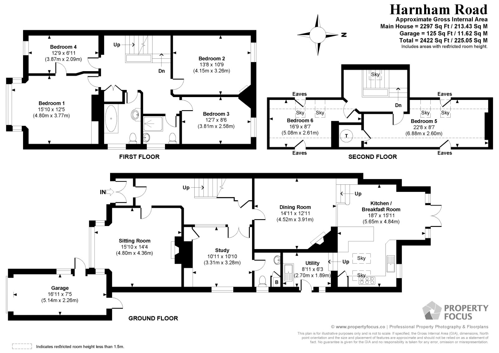 96, Harnham Road, Wiltshire floorplan