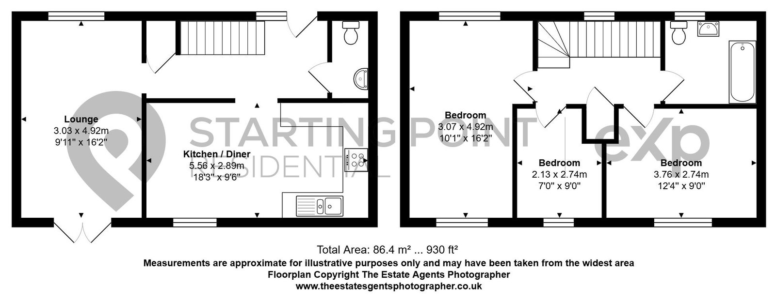 13, Mons Way, Maldon floorplan
