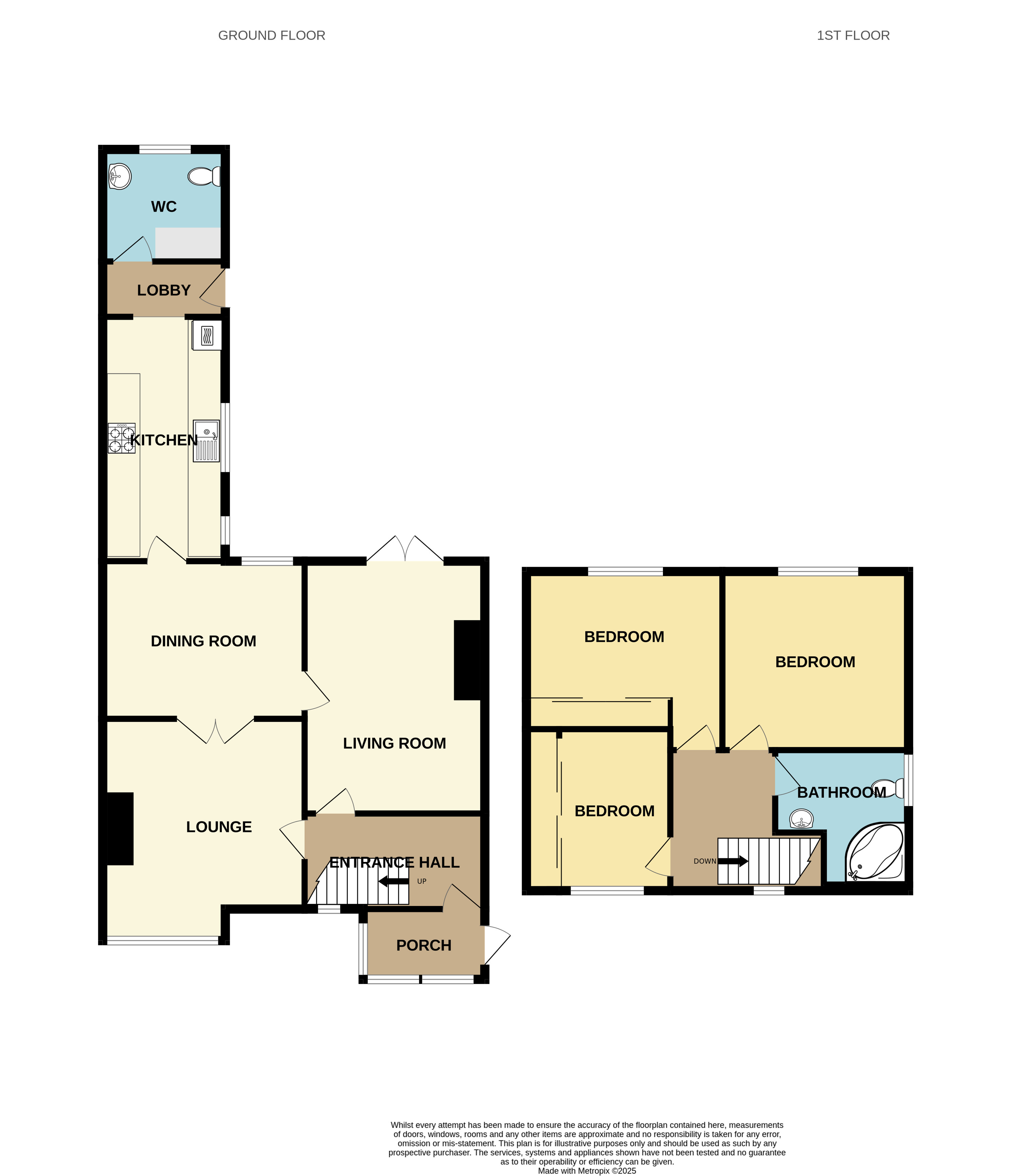 Royal Crescent, Merthyr Tydfil, South Glamorgan, Merthyr Tydfil (County of), CF47 floorplan