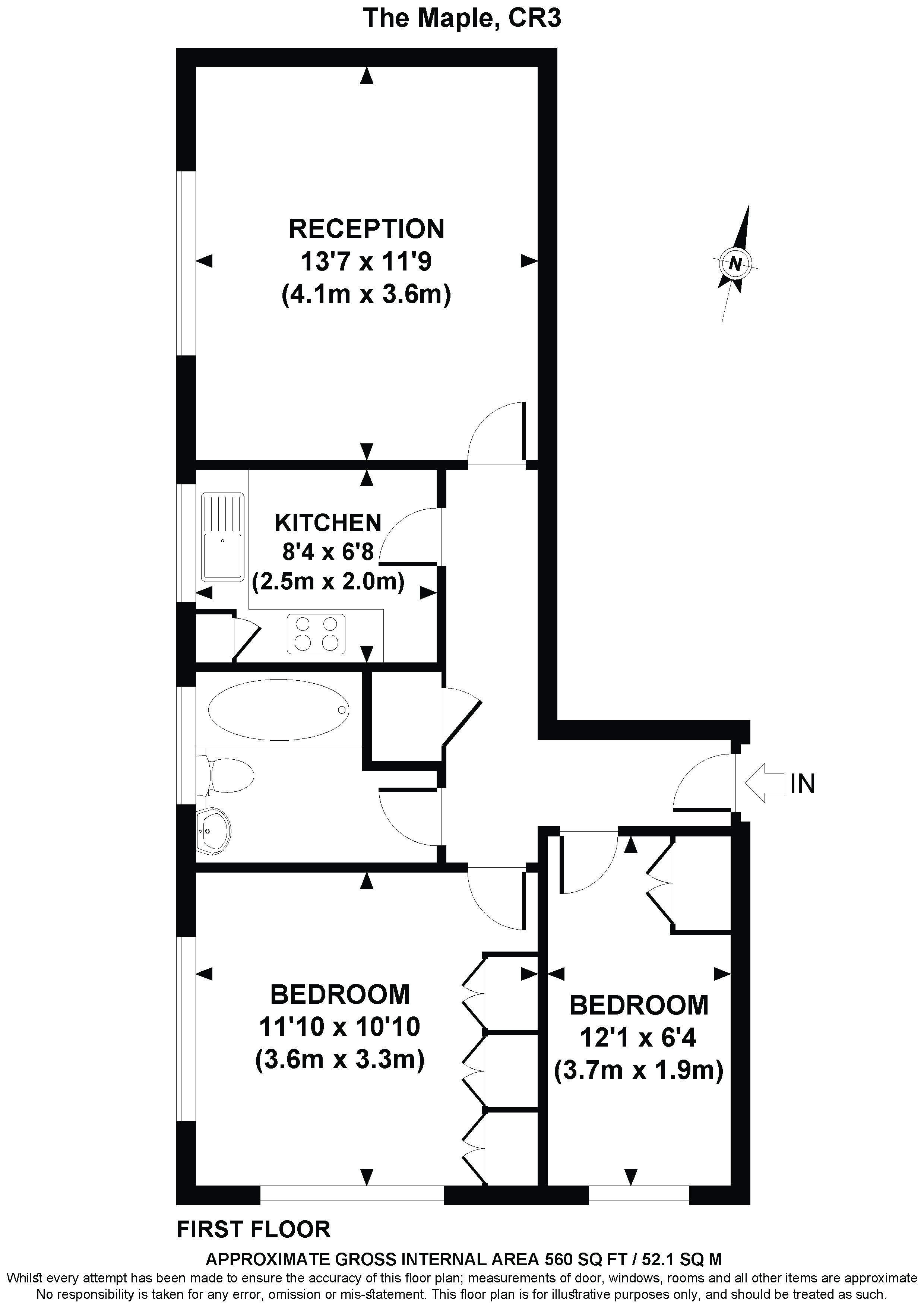 4 The Maple,, Aspen Vale, Surrey floorplan