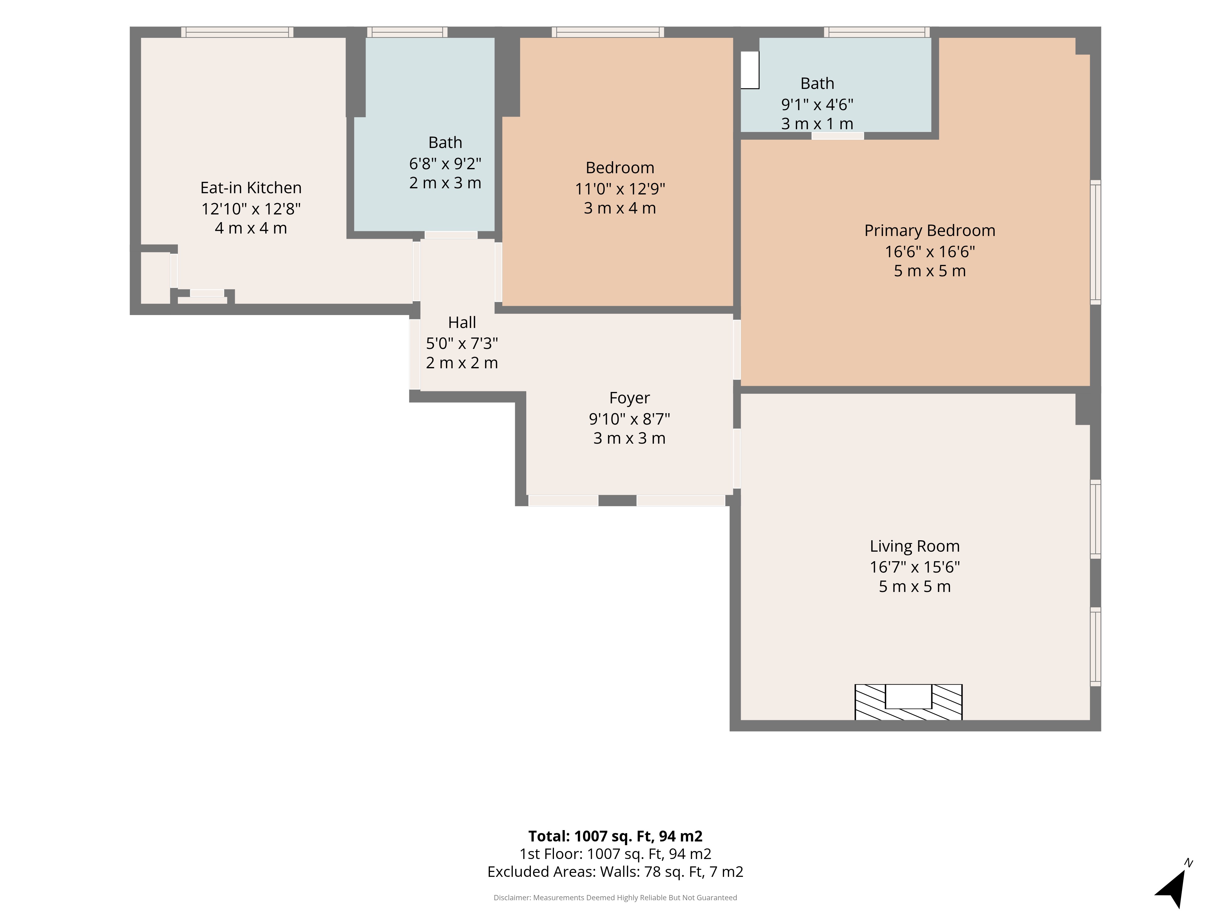 1, 43 Lowndes Square, Lowndes Square, London floorplan