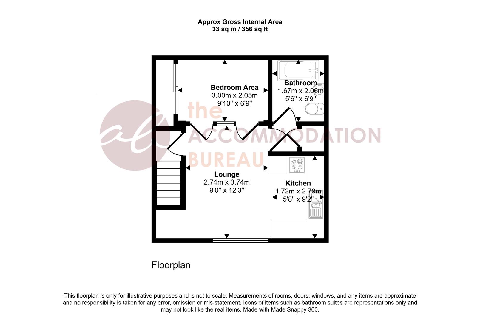 Fernleigh Gardens, Wadebridge floorplan
