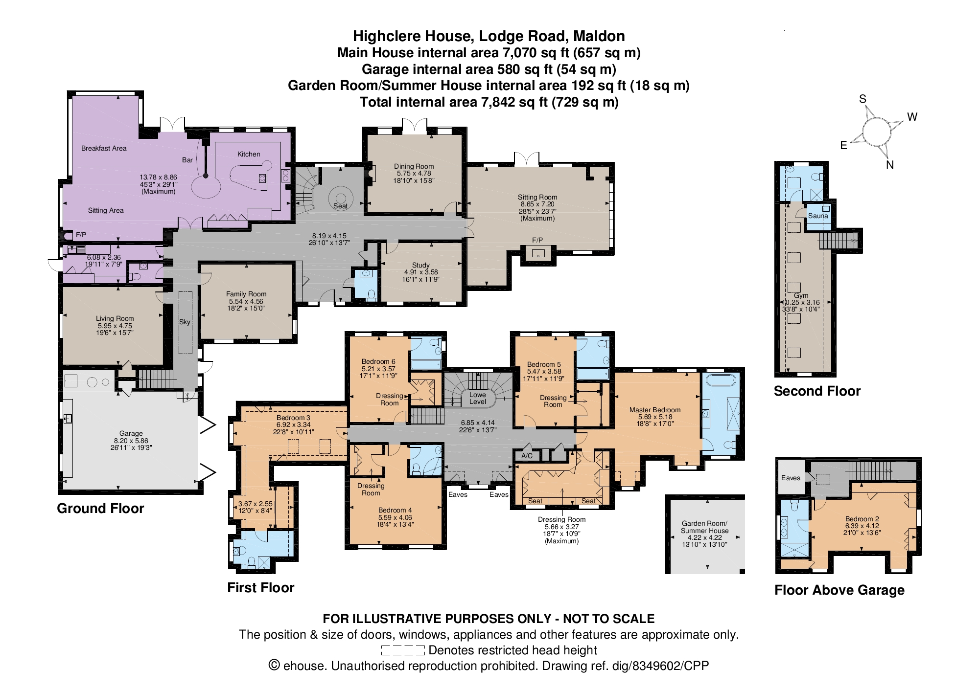 6 Bedrooms Detached house for sale in Lodge Road, Woodham Mortimer, Maldon, Essex CM9