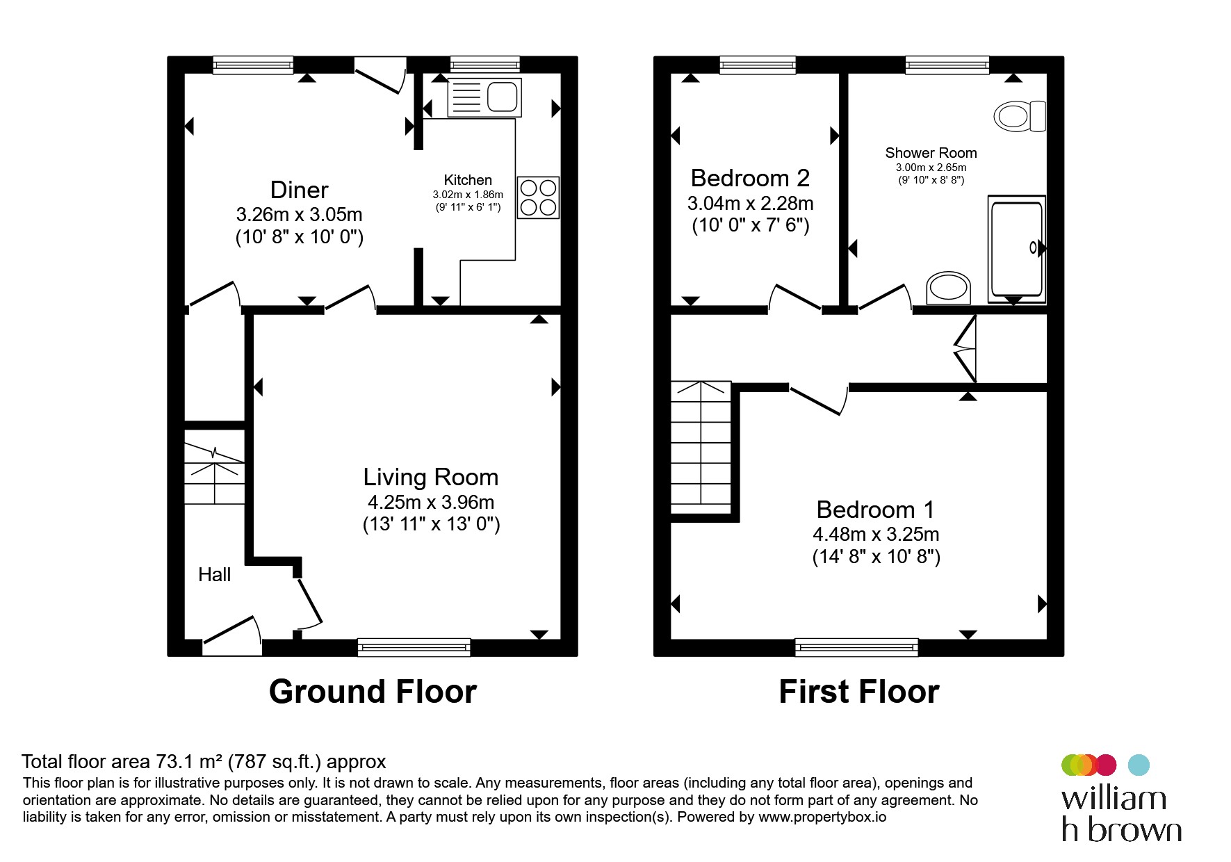 100, Moor End Lane, Dewsbury floorplan