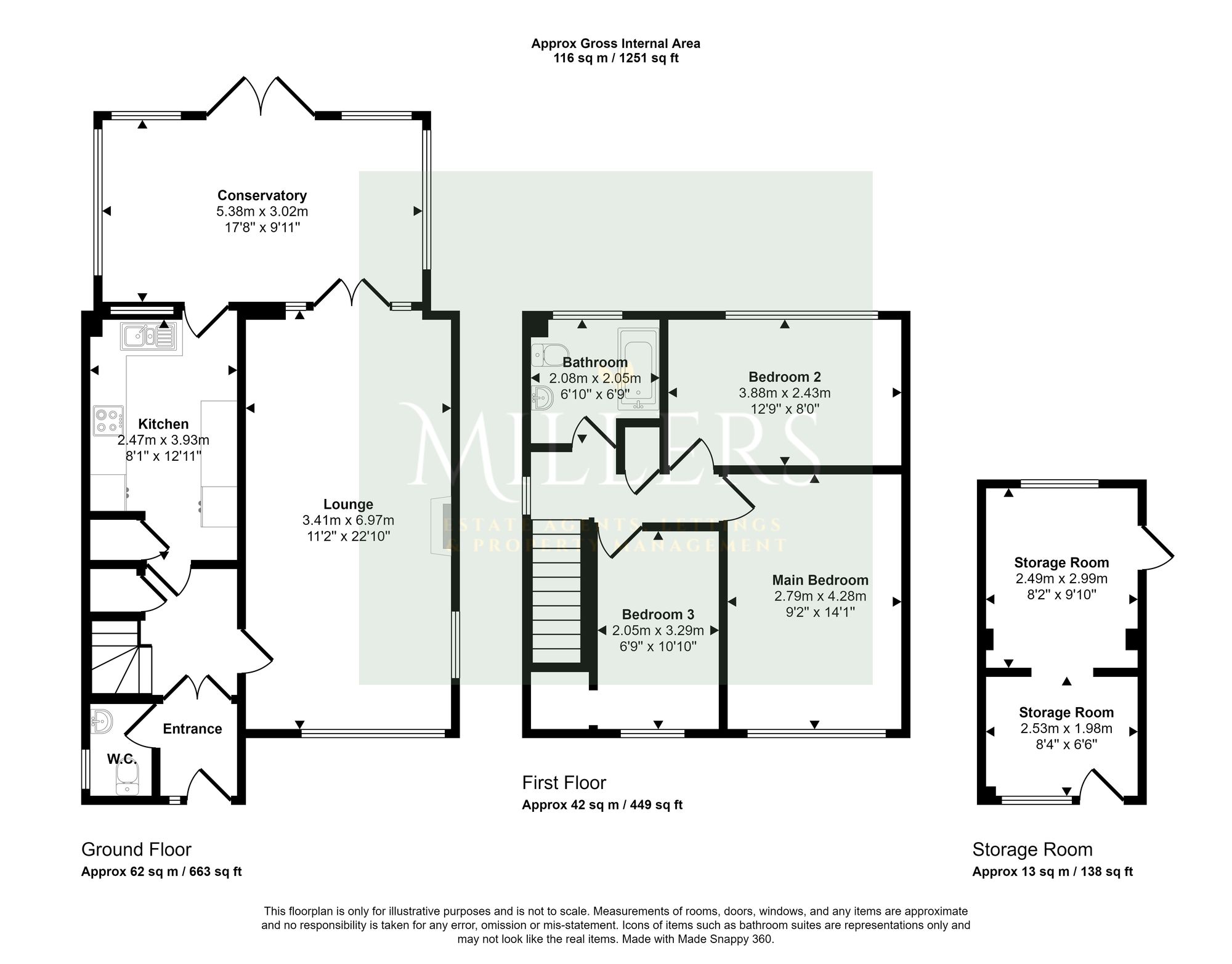 18 Orchard Close, Norwich floorplan
