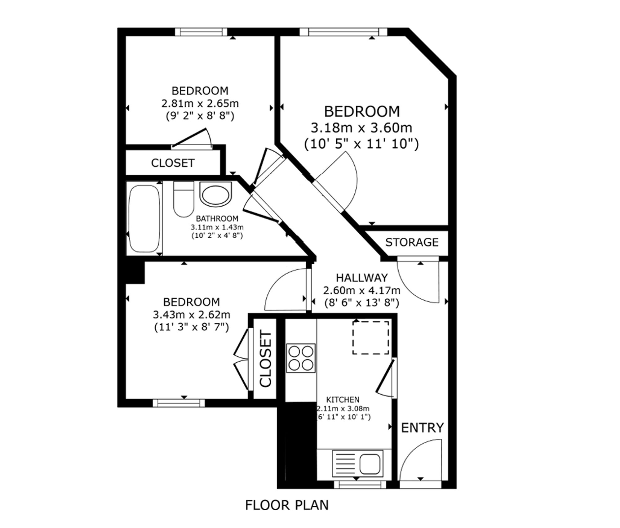 70c Birkhill Road, Stirling floorplan