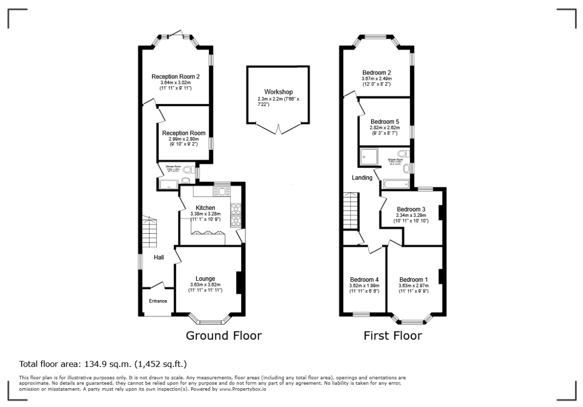 12, Benjamin Road, High Wycombe floorplan