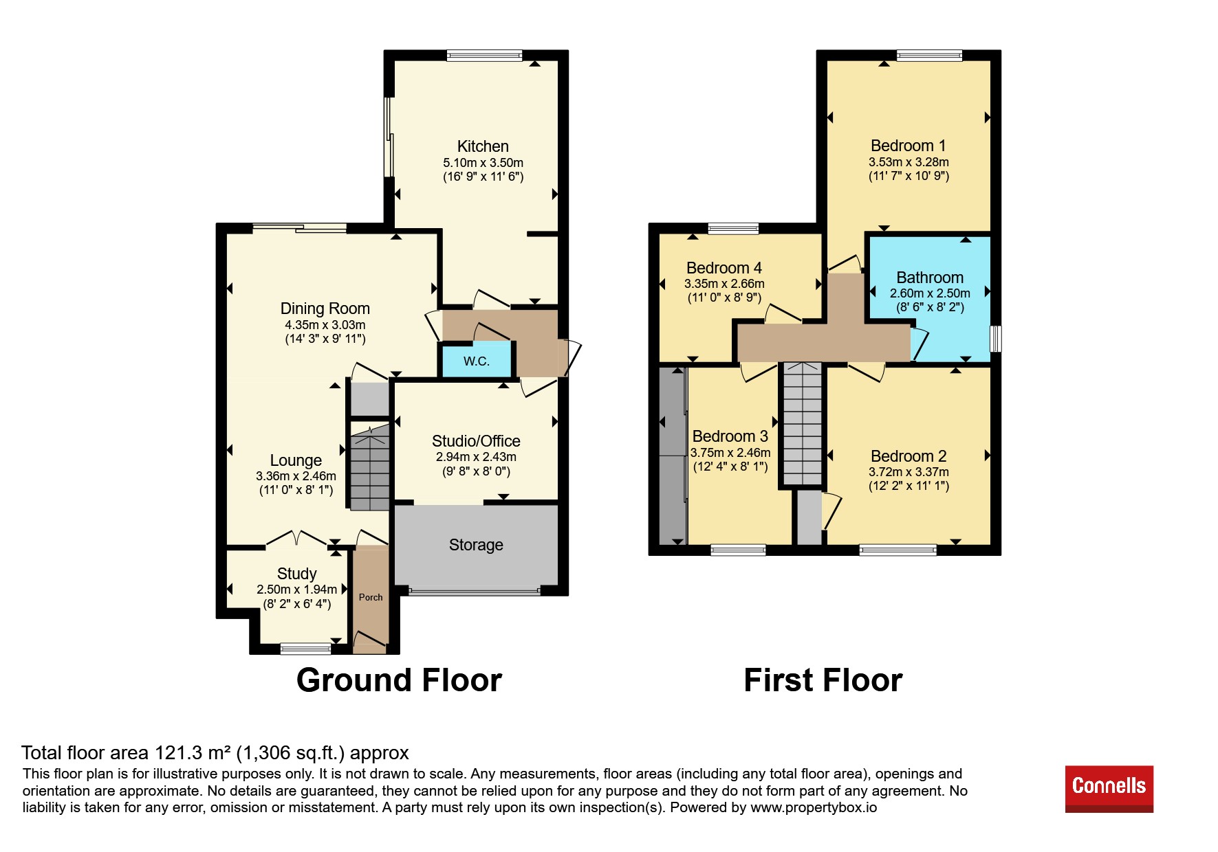 5, Meadoway, BUCKINGHAM floorplan