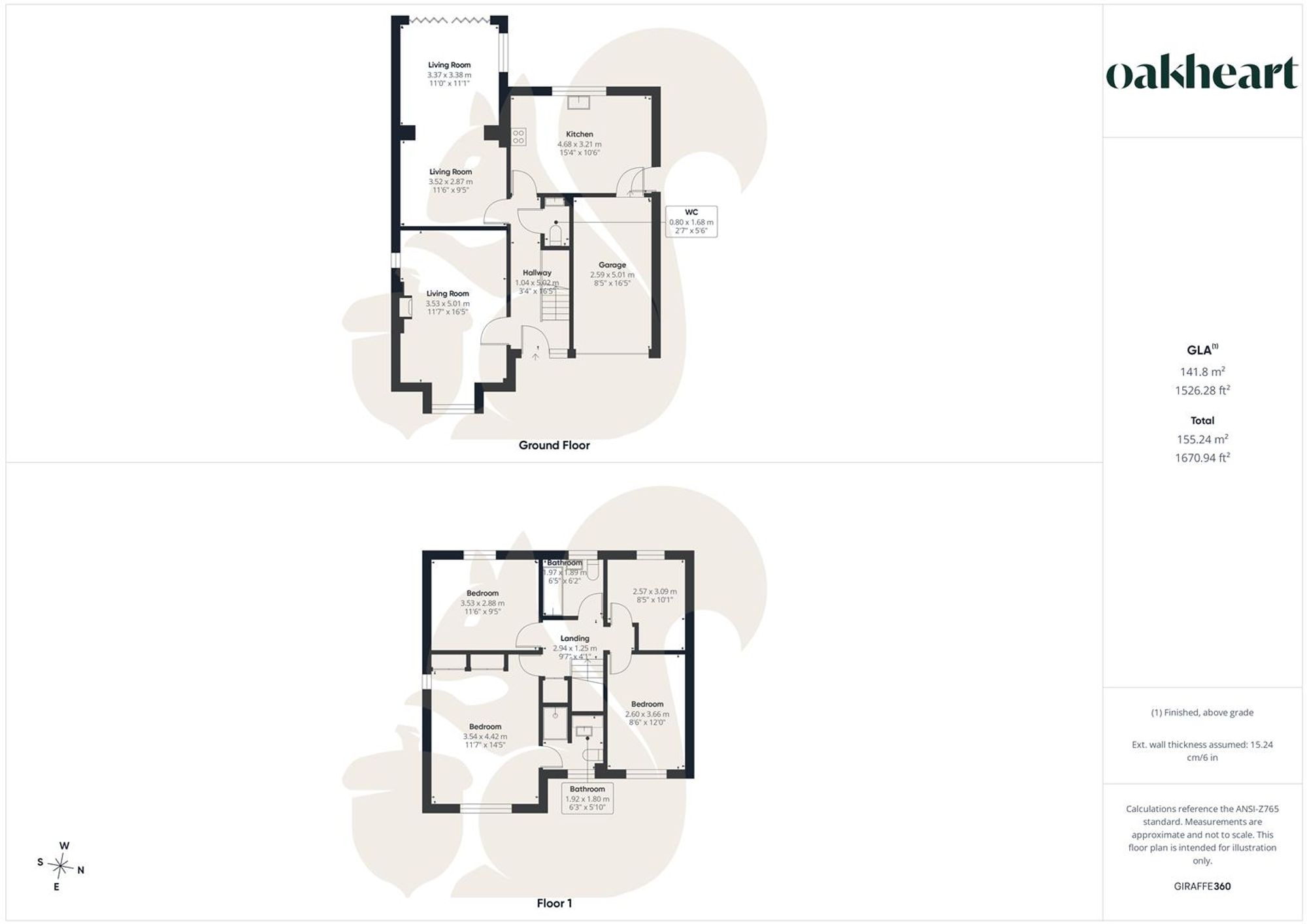 84 Titus Way, Colchester floorplan