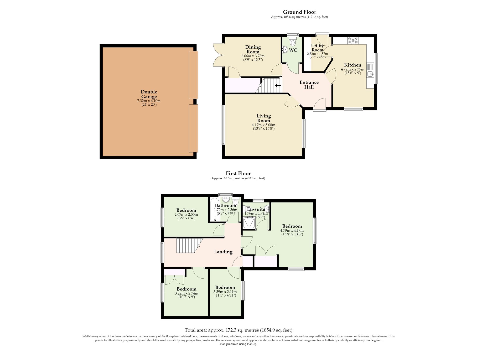 14 Greenwich Avenue, Spalding floorplan