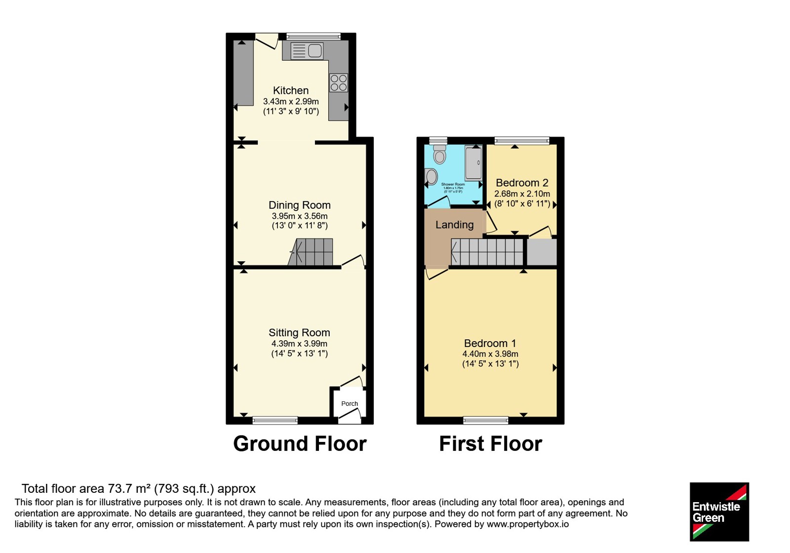 97, Ainsworth Lane, Greater Manchester floorplan
