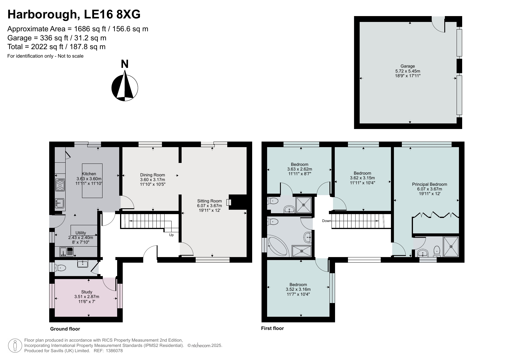 17B, Church Street, Market Harborough floorplan