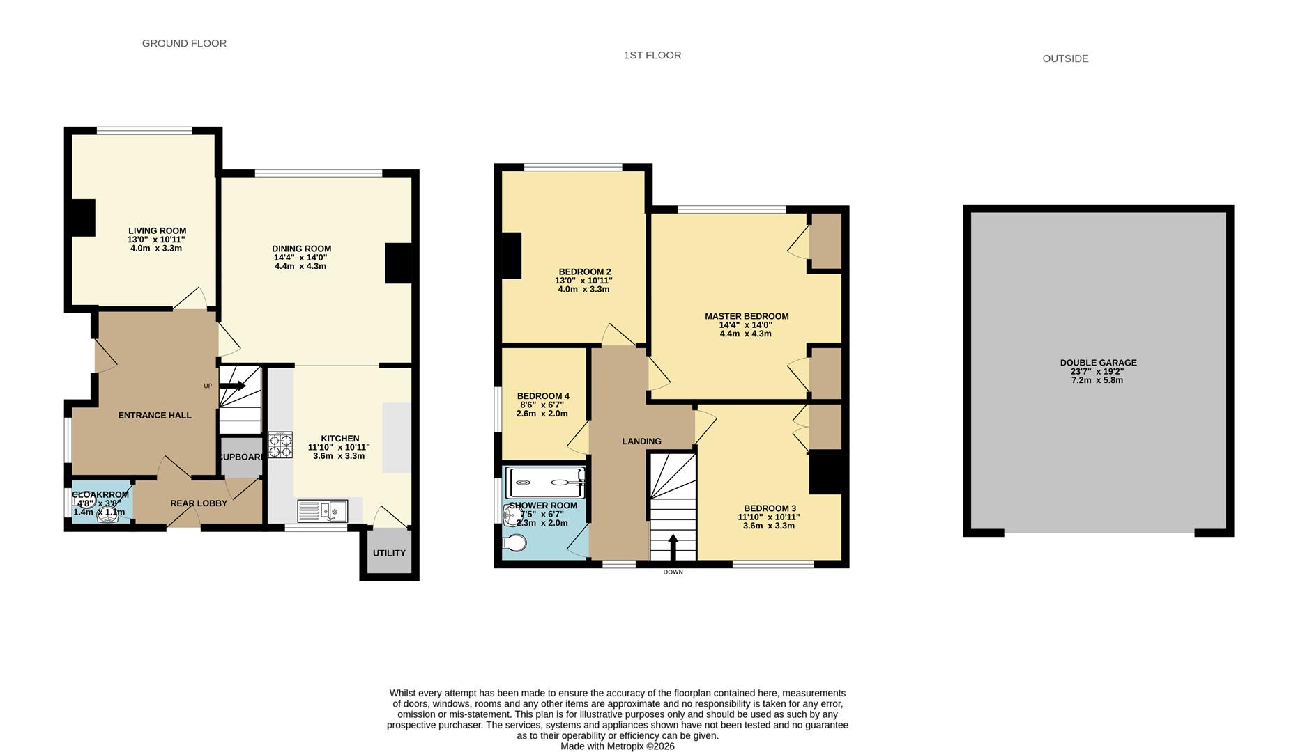 283, Dorchester Road, Weymouth floorplan