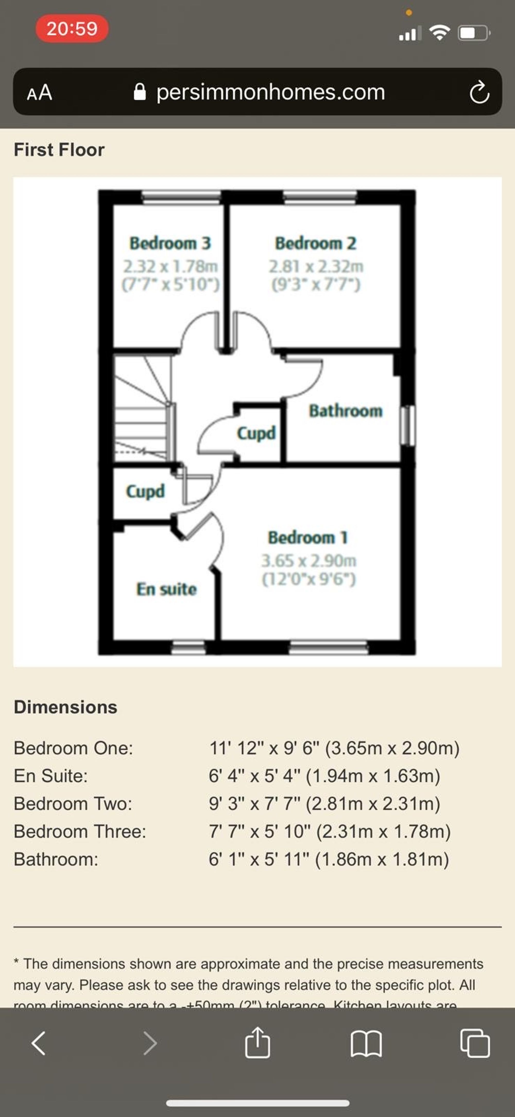31 Kingfisher Road, Nottingham floorplan