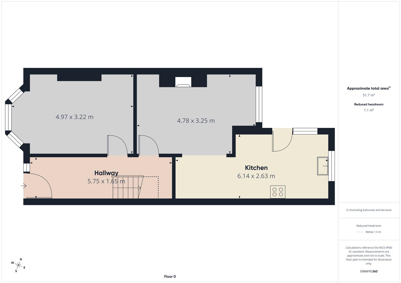 64, Oxford Road, Wirral floorplan