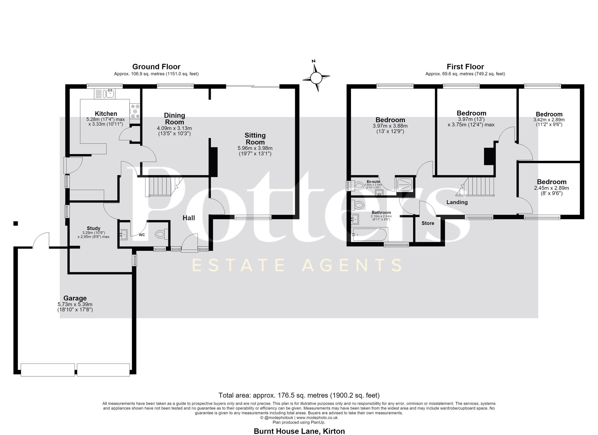 27, Burnt House Lane, Kirton, IP10 floorplan