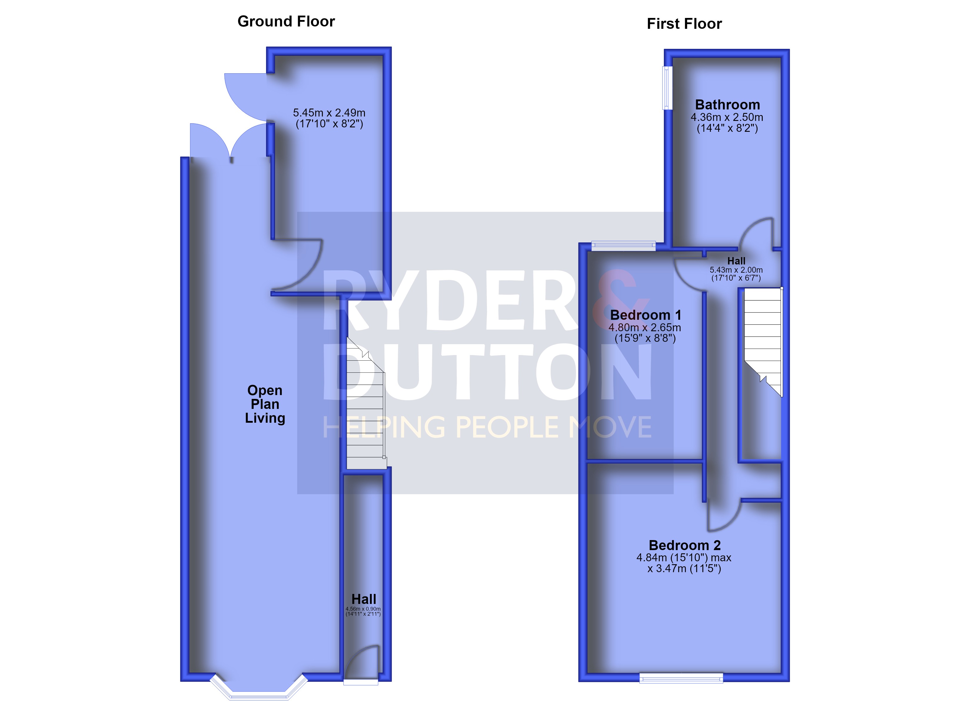 40, Rochdale Road, Manchester floorplan