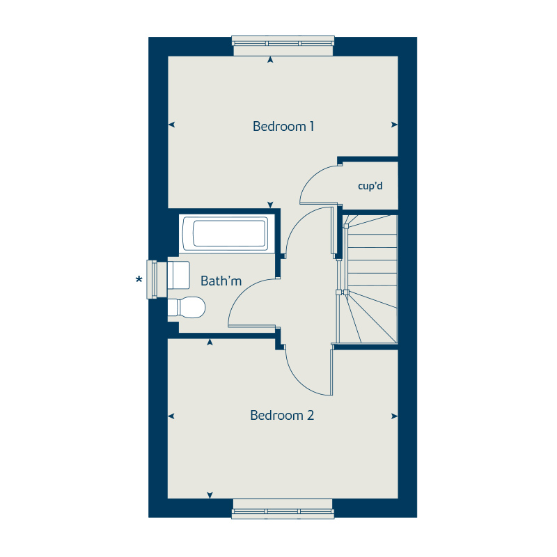 355, Driver Way, Wellingborough floorplan