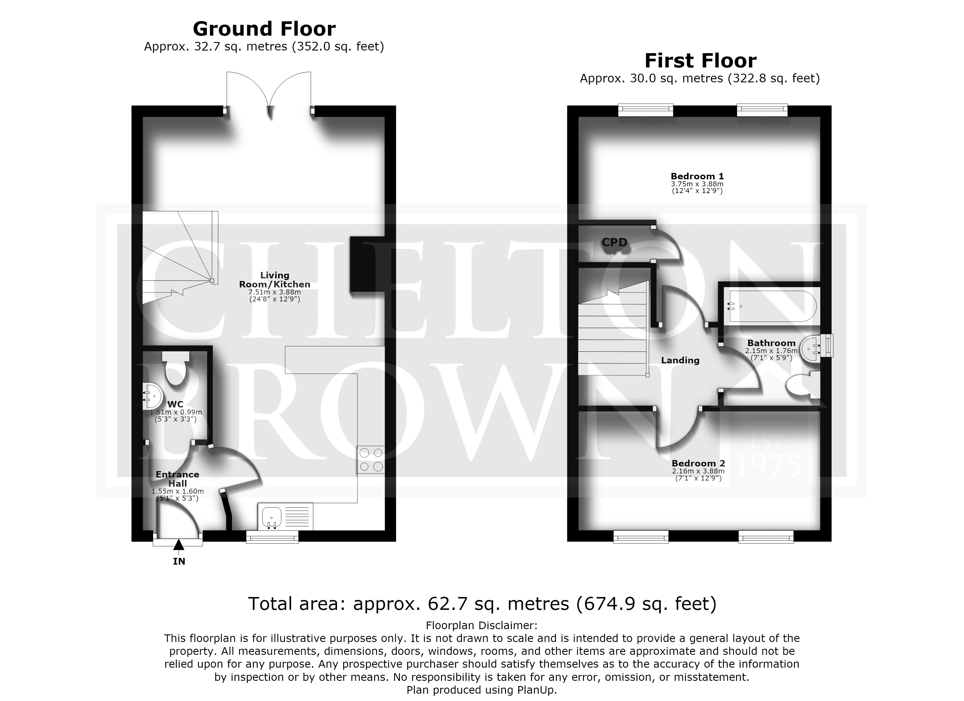 4, Manfield Place, Northamptonshire floorplan