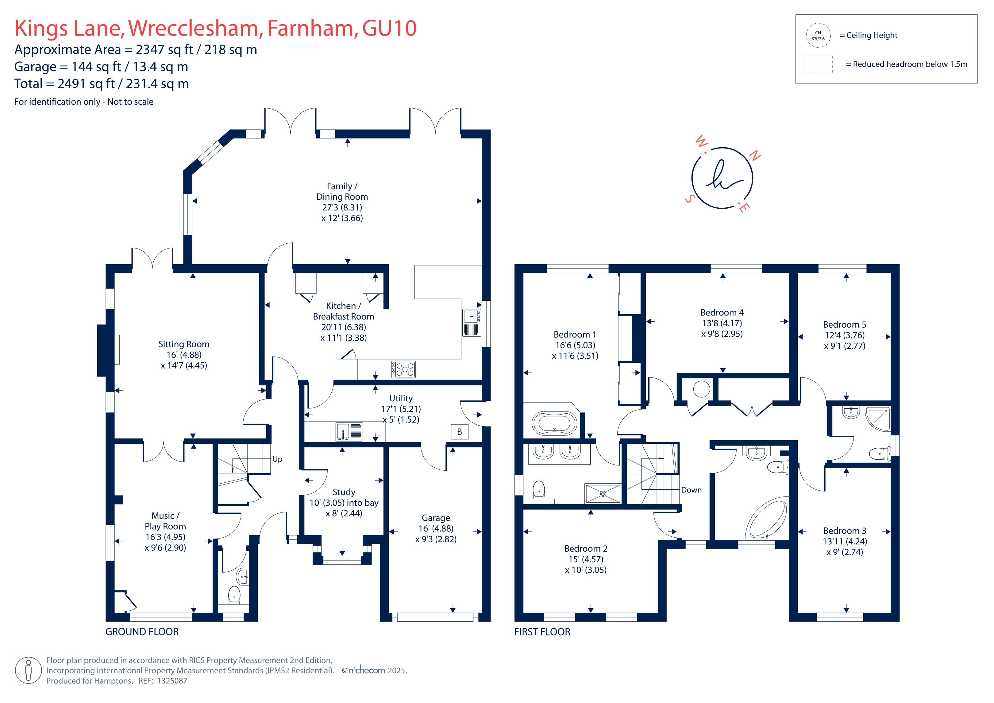 1A, Kings Lane, Wrecclesham, Farnham floorplan