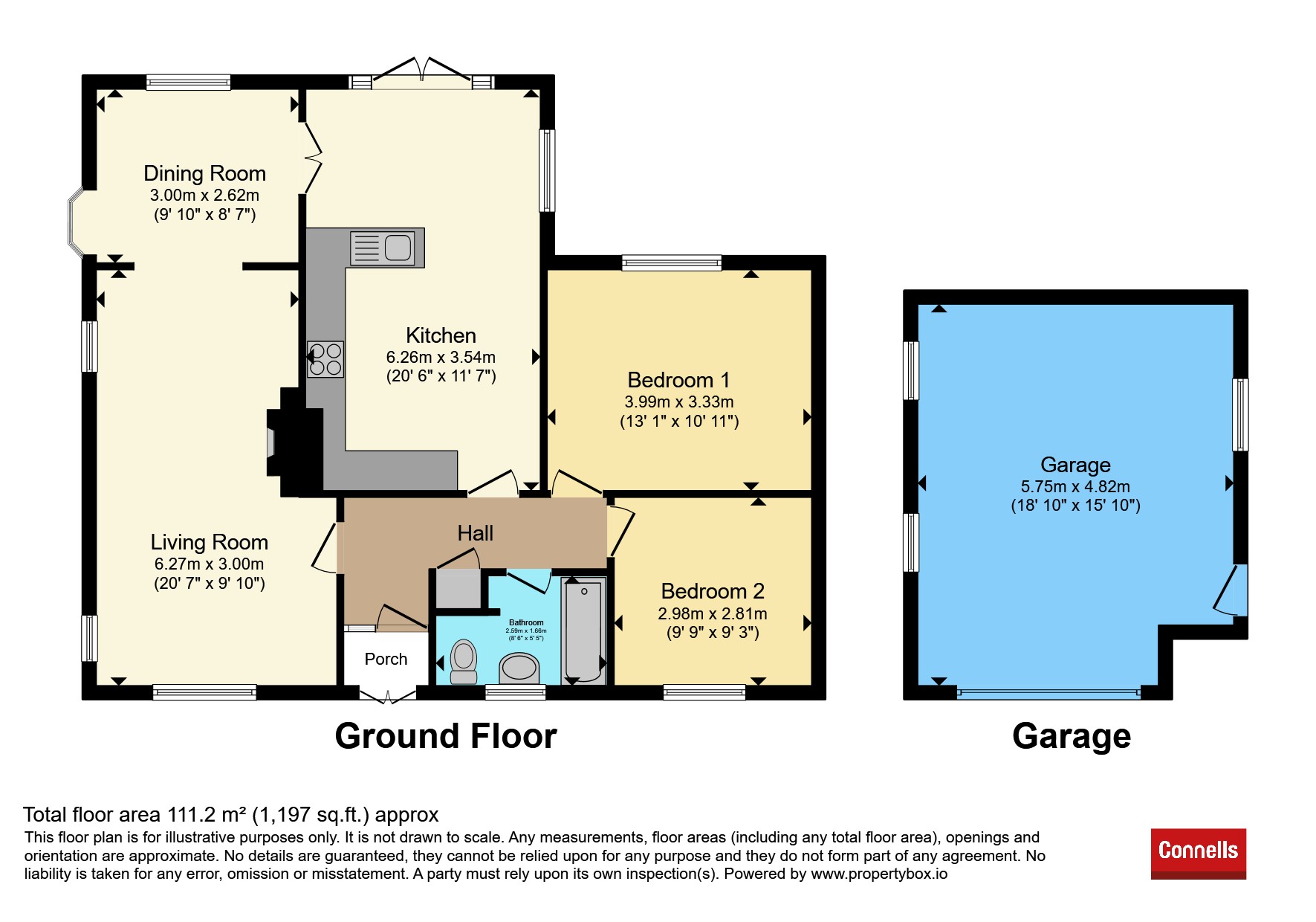 7, Eastfield Avenue, Melton Mowbray floorplan