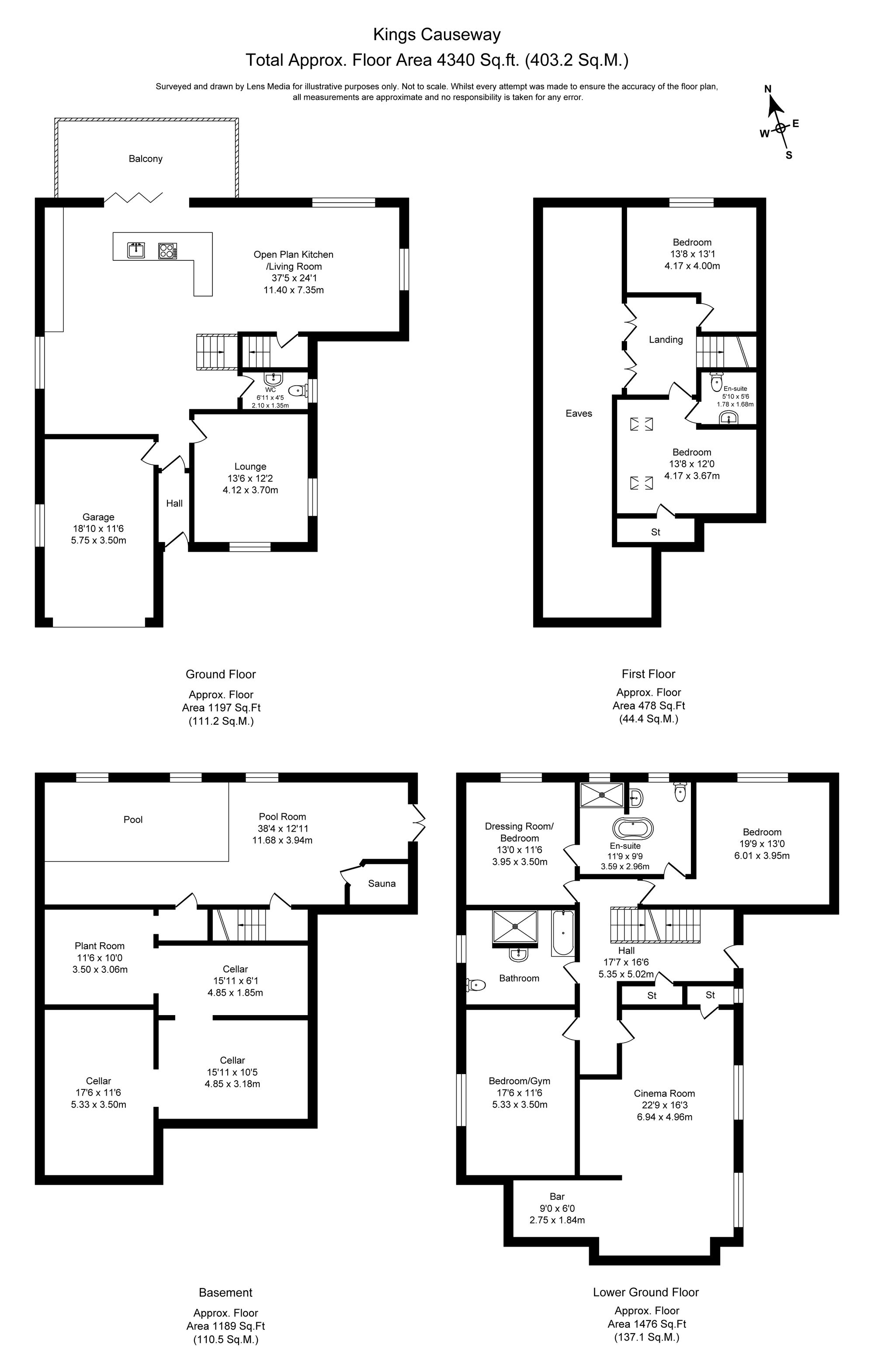314 Kings Causeway, Nelson floorplan