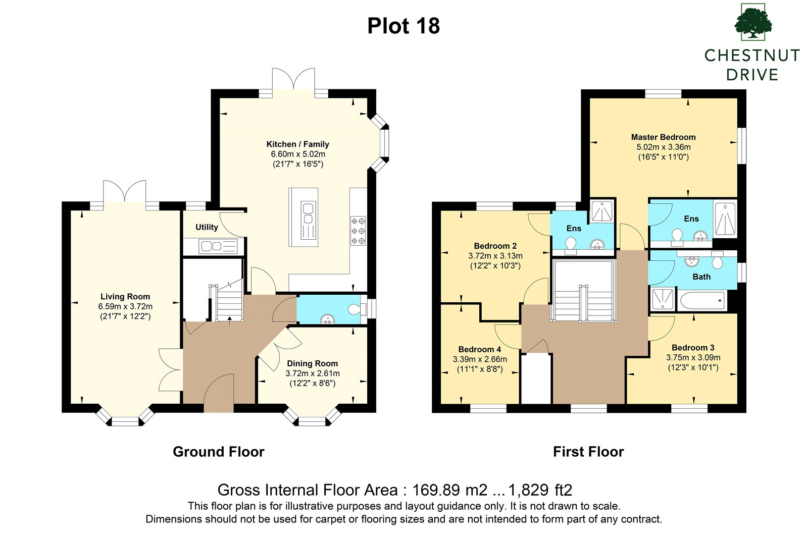 Plot 18, The Chestnut,, Plot 18, The Chestnut, Chestnut Drive, Langport floorplan