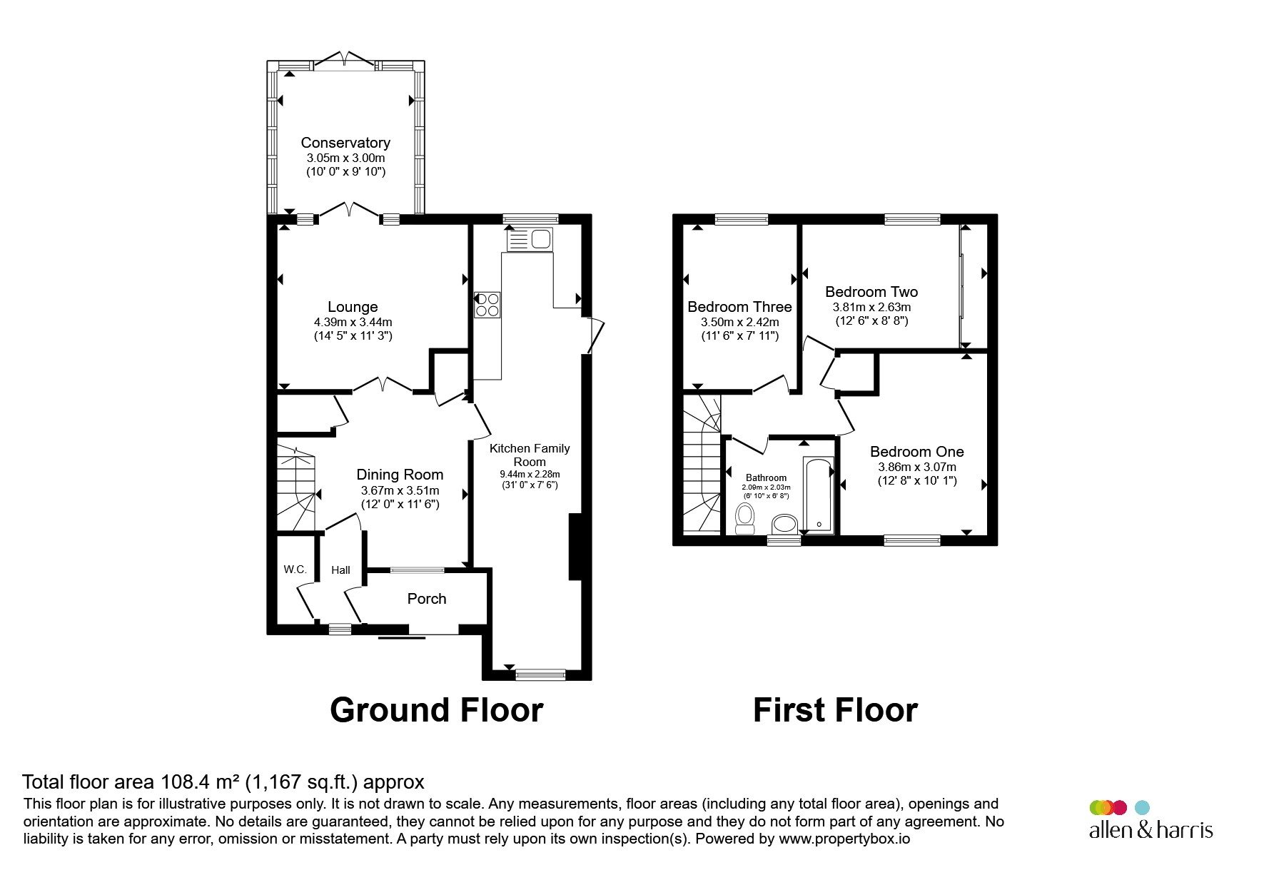 36, Fairhaven Square, KILWINNING floorplan