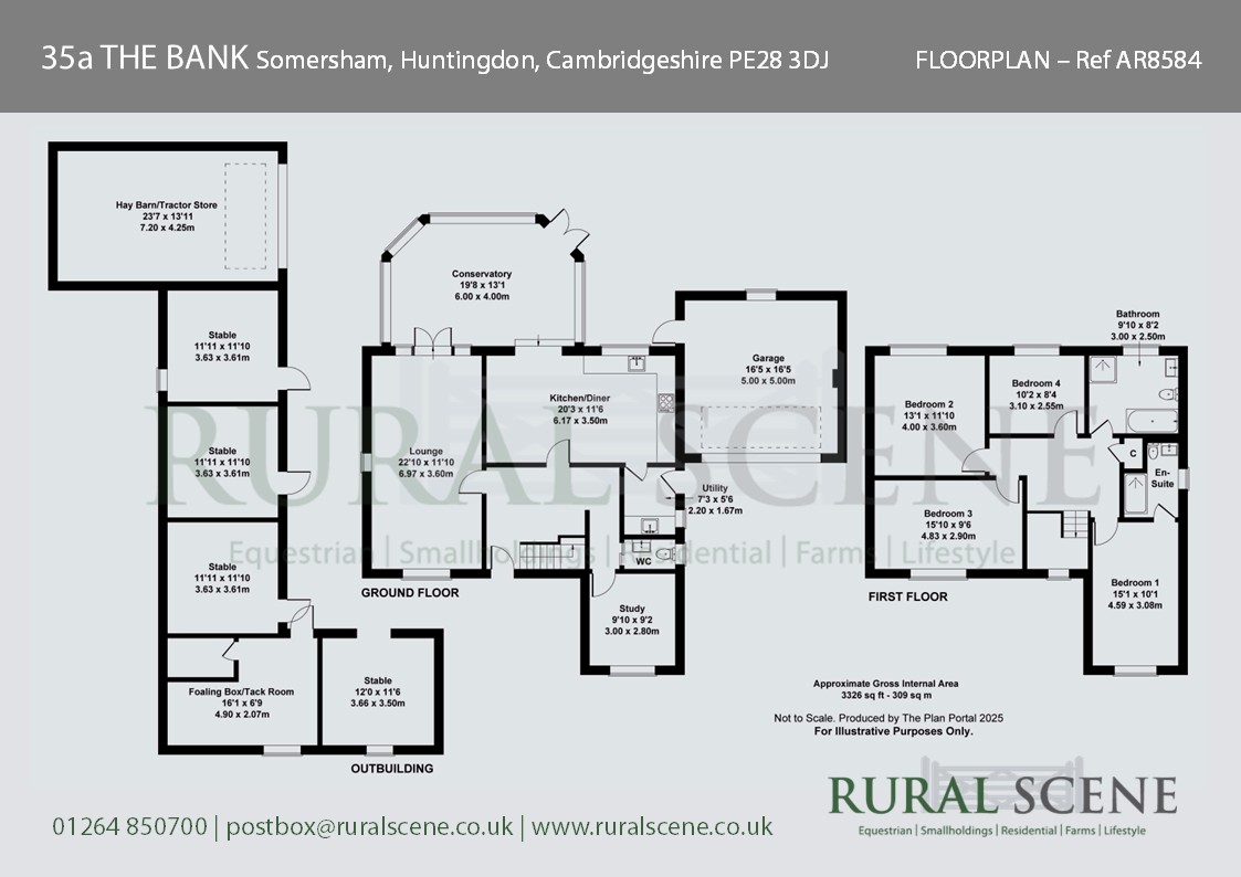 35A THE BANK, The Bank, Huntingdon floorplan