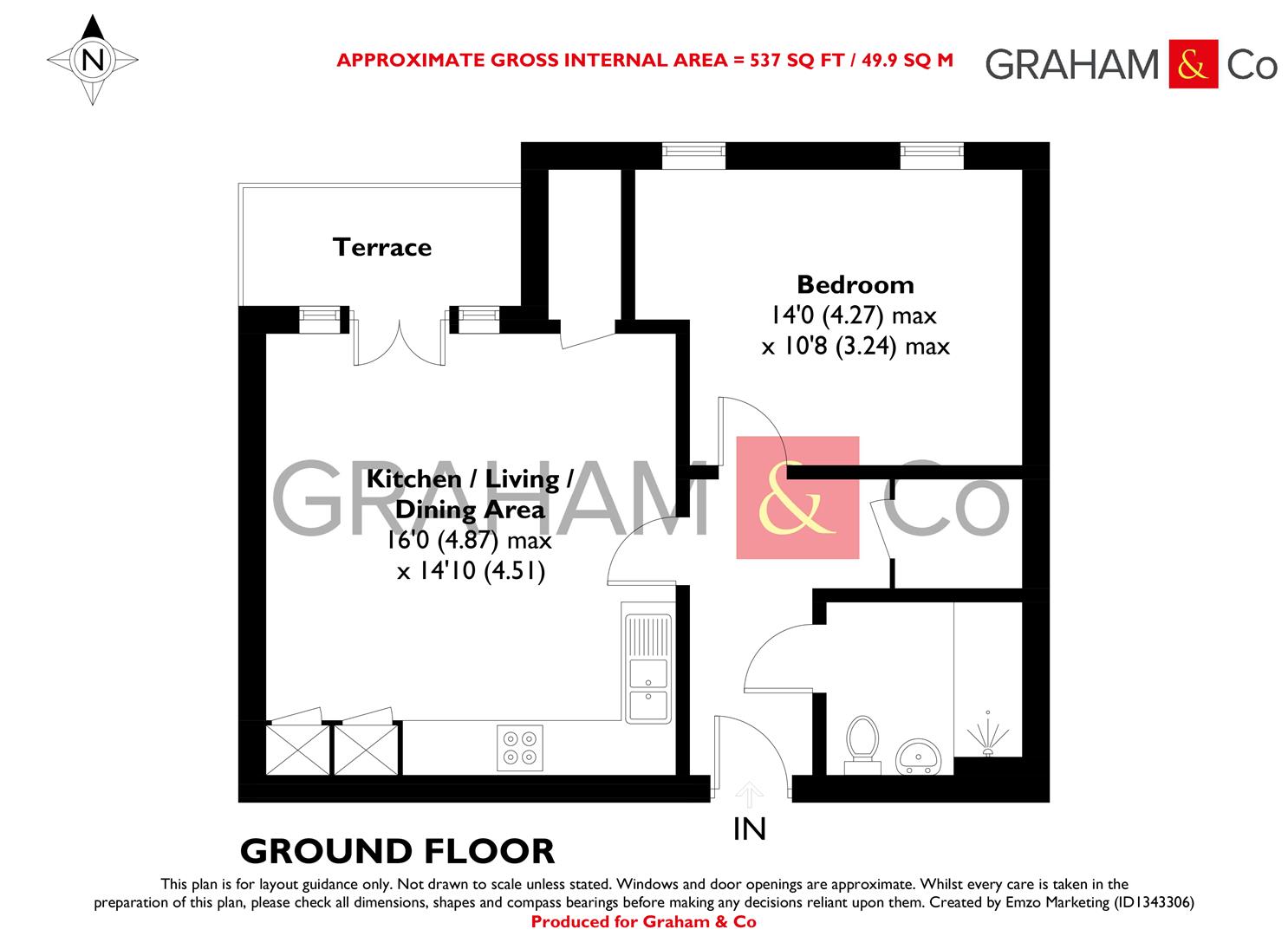 Brocade Road, Andover floorplan