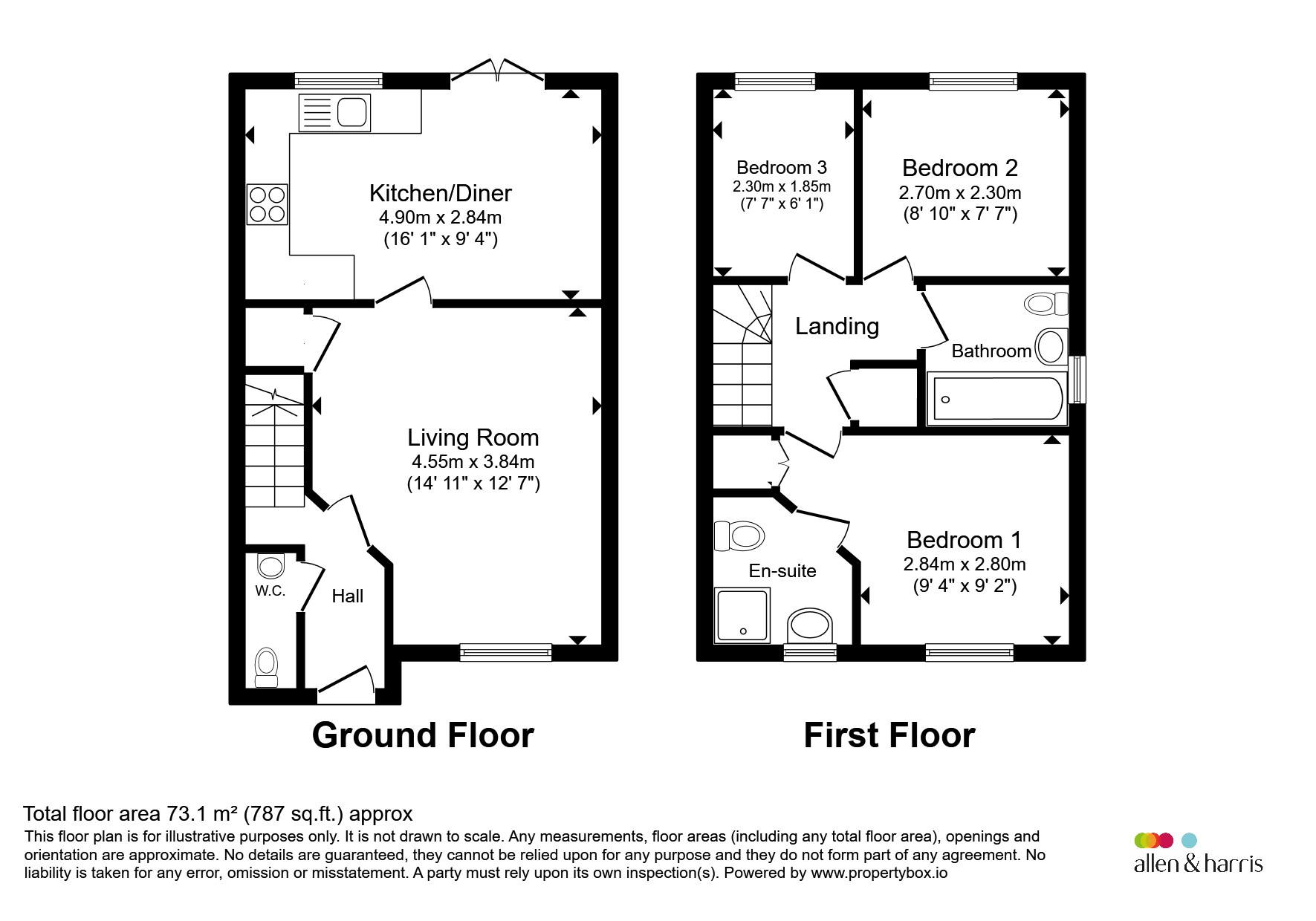 2, Gregor Drive, Calne floorplan