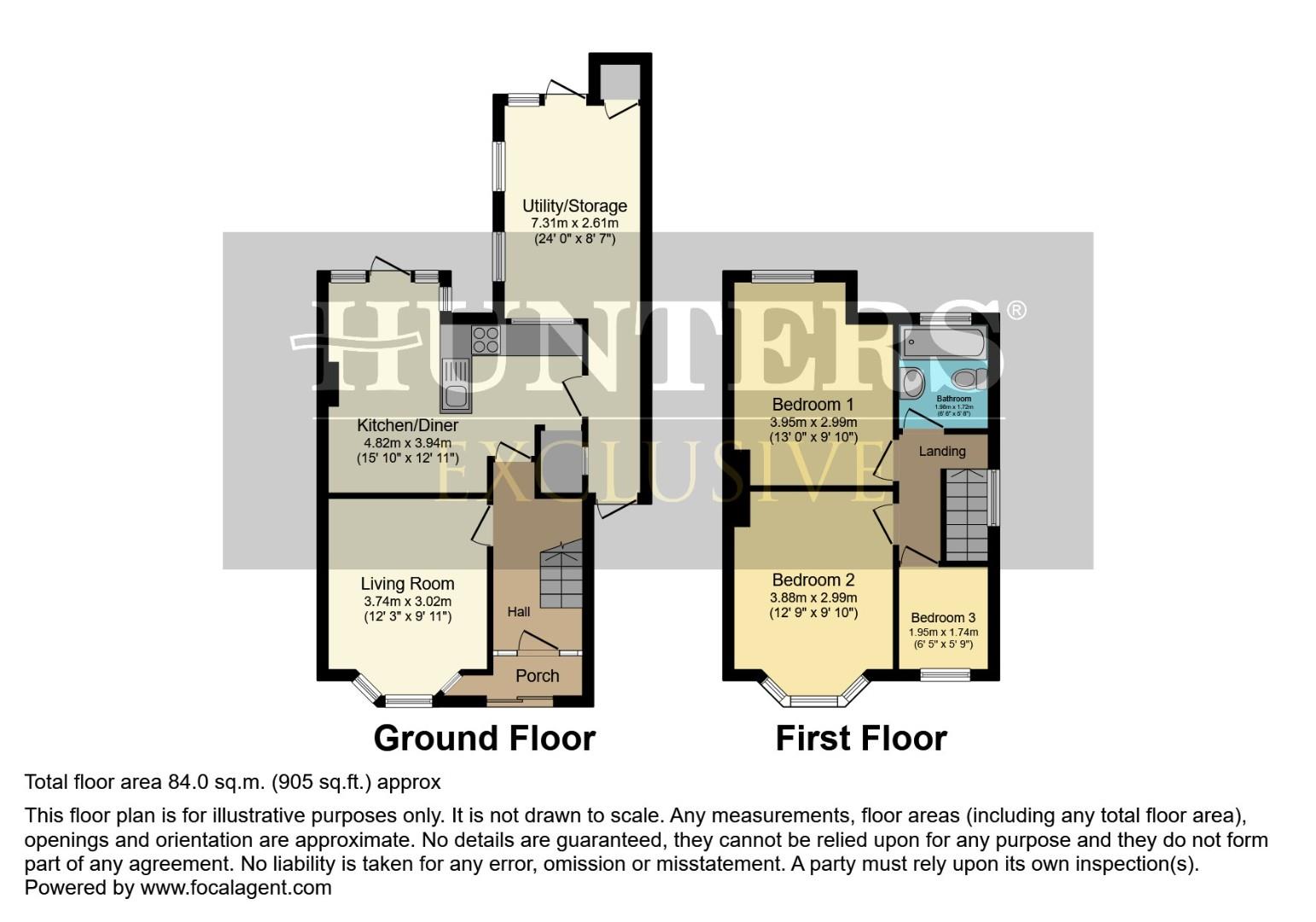 Derron Avenue, Birmingham floorplan