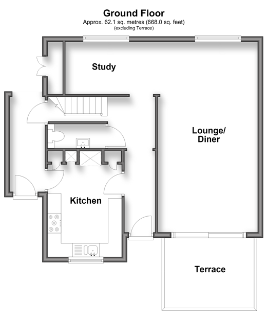 Bankside, Brighton floorplan