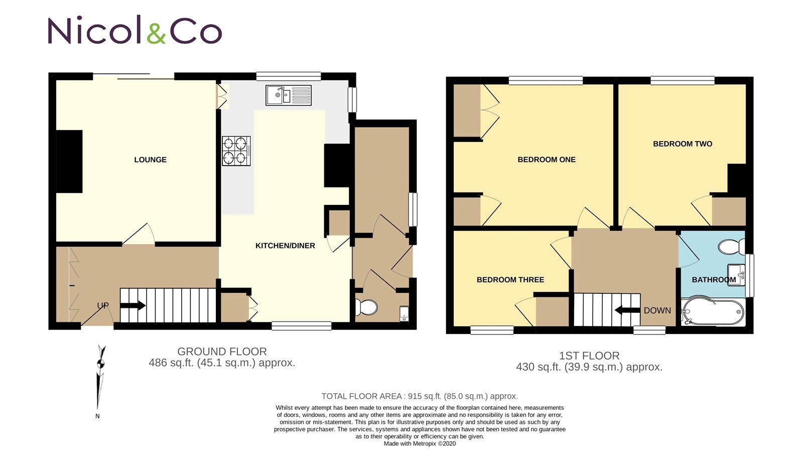 Manning Road, Droitwich Spa, Worcestershire WR9, 3 bedroom semi